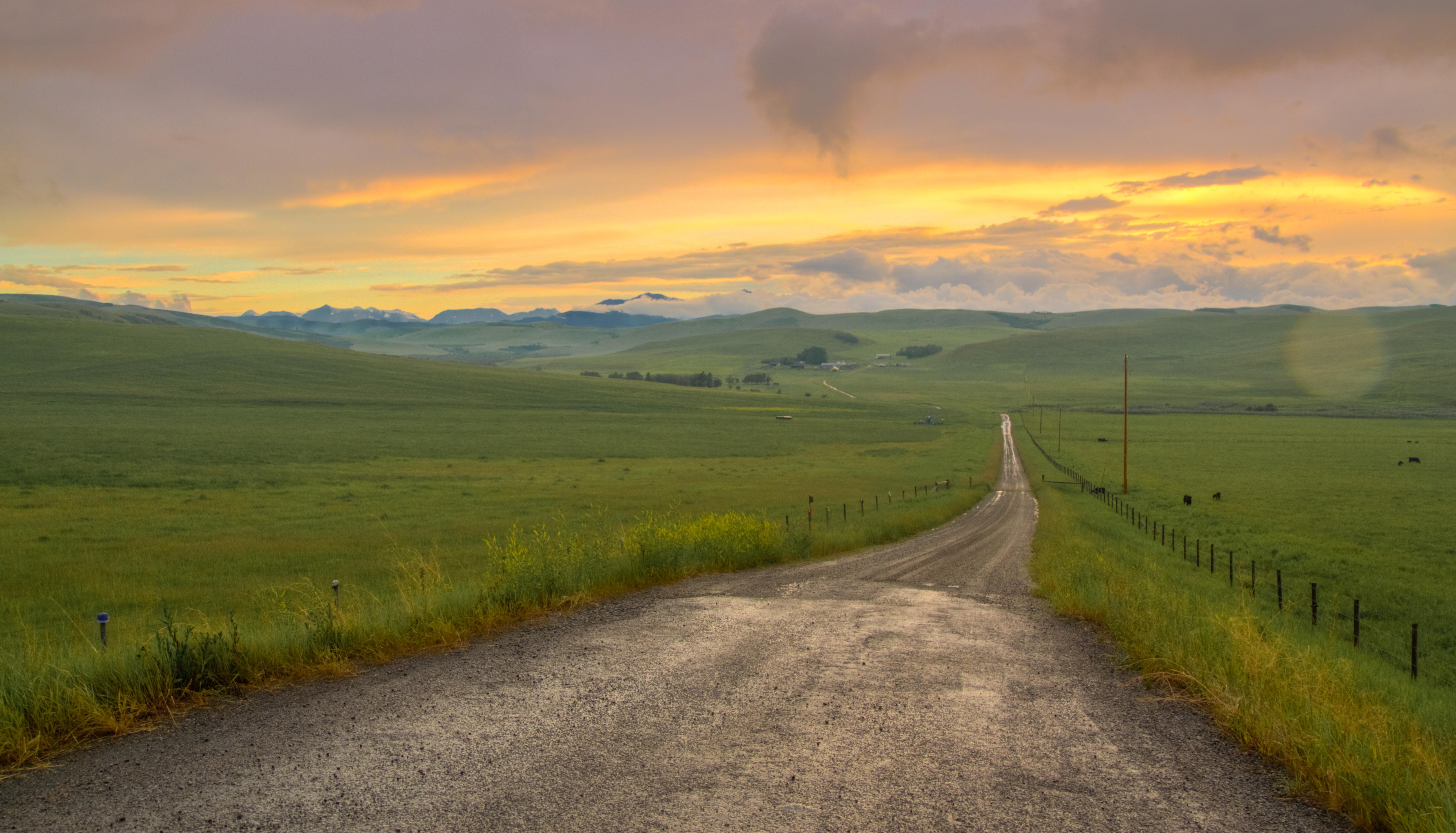 Prairie Sunset Wallpapers - Top Free Prairie Sunset Backgrounds ...