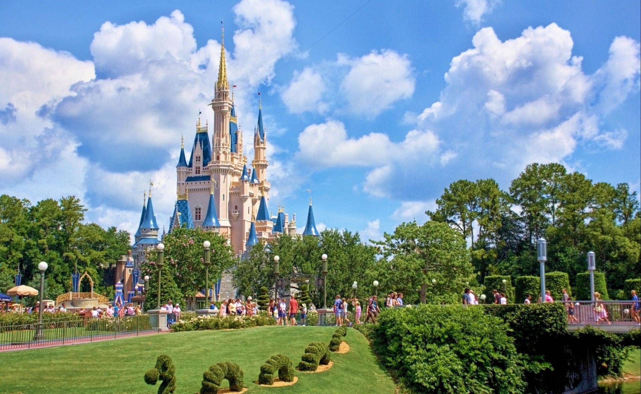 2605x1600 sleeping beauty castle, florida, usa Wallpaper, HD City 4K Wallpaper, Image, Photo and Background