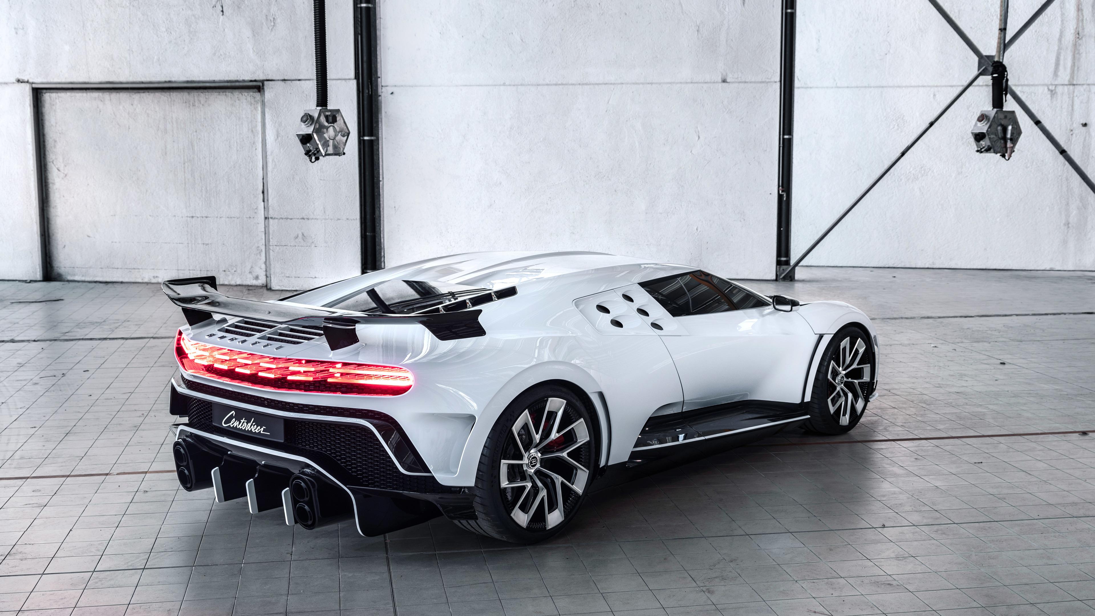 3840x2160 Wallpaper 4k Bugatti Centodieci 2020 Rear View Wallpaper