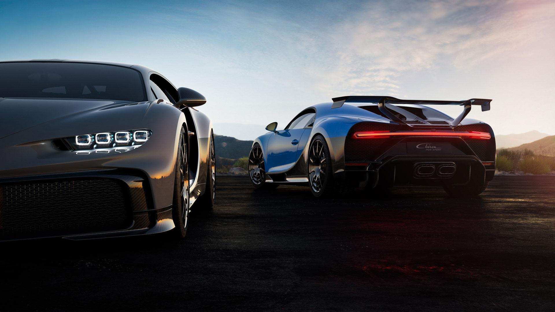 1920x1080 Bugatti Car Blue Car Sport Car Supercar Wallpaper:1920x1080