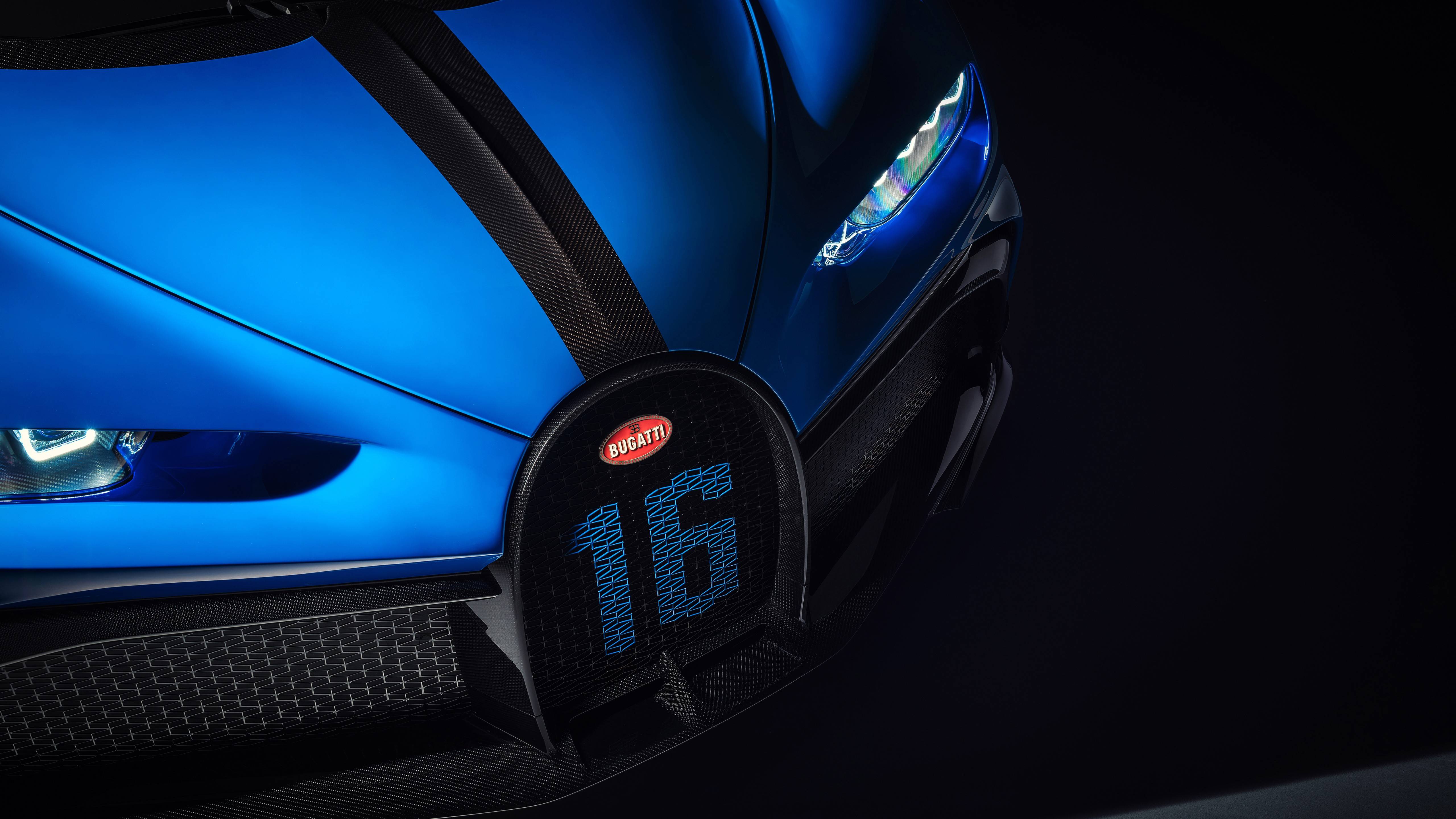 5120x2880 Number 16 on the 2020 Bugatti Chiron Pur Sport Desktop wallpaper 1280x720