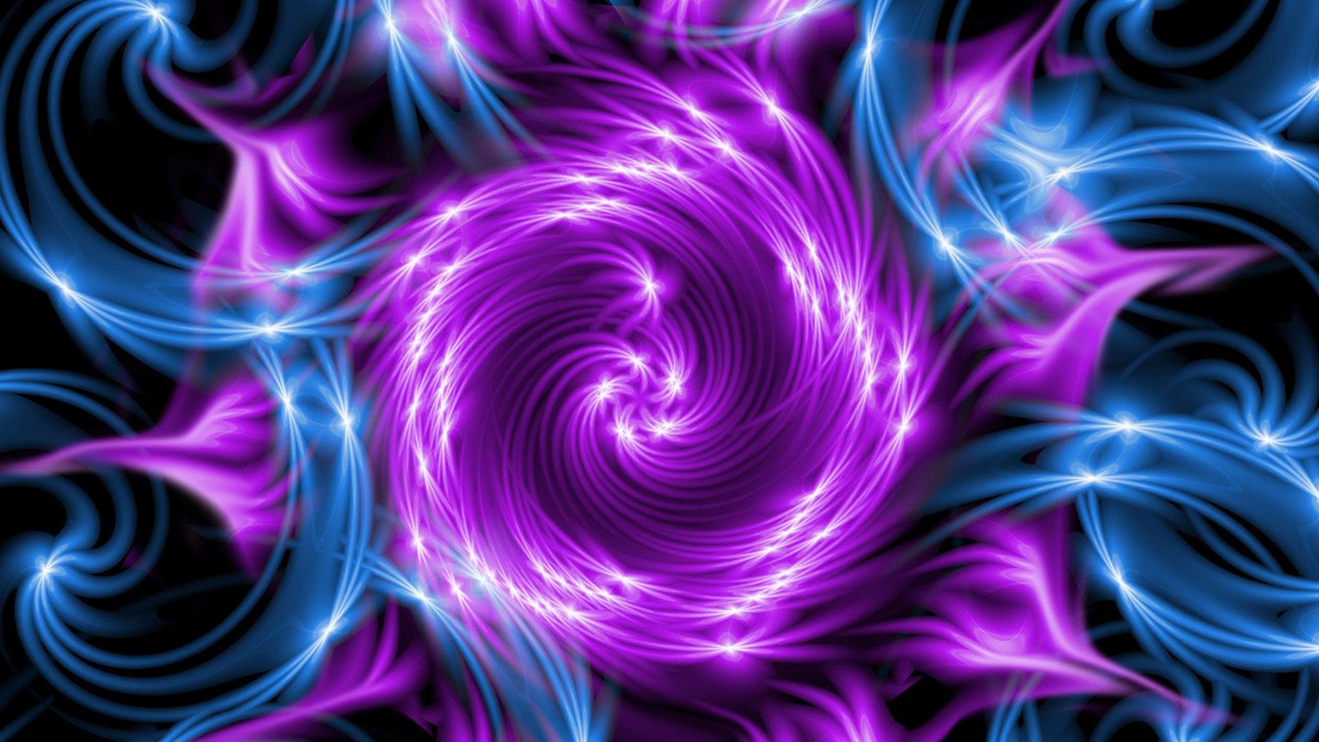 1920x1080 Cool Abstract Background with Purple and Blue Lights Wallpaper. Wallpaper Download. High Resolution Wallpaper