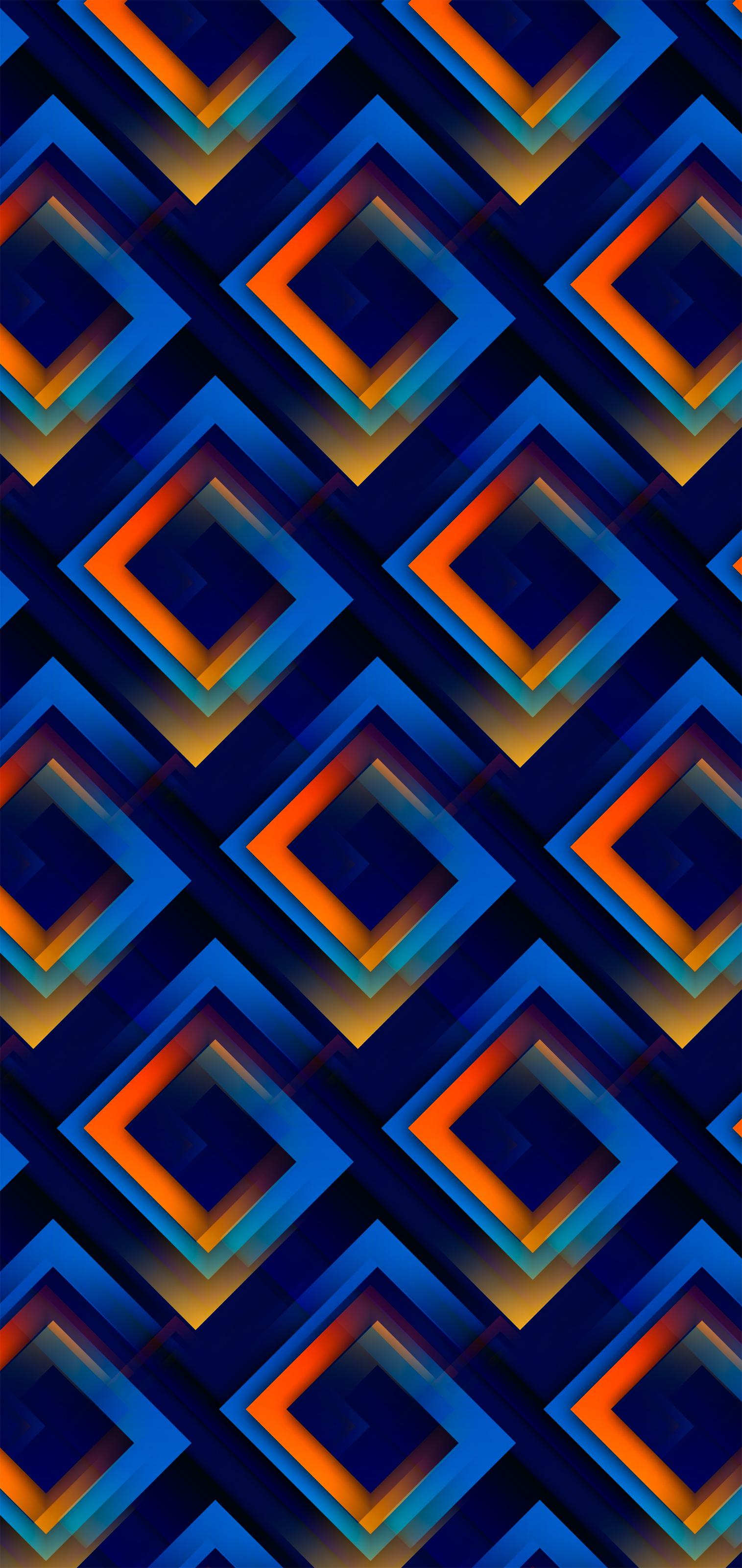 1515x3200 Wallpaper Pattern, Colorfulness, Blue, Purple, Azure, Background Free Image