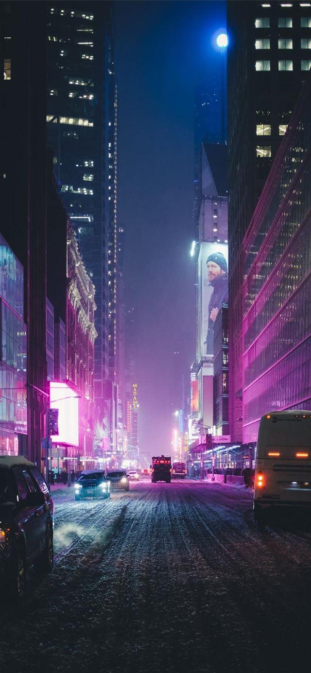 640x1385 Best Purple iPhone 11 HD Wallpaper