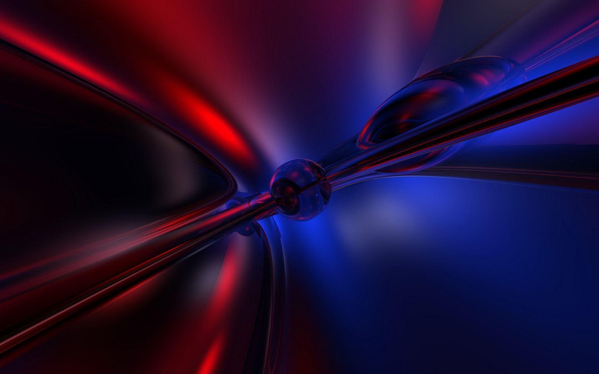 1920x1200 Free Download Cool Red and Blue Wallpaper for PC
