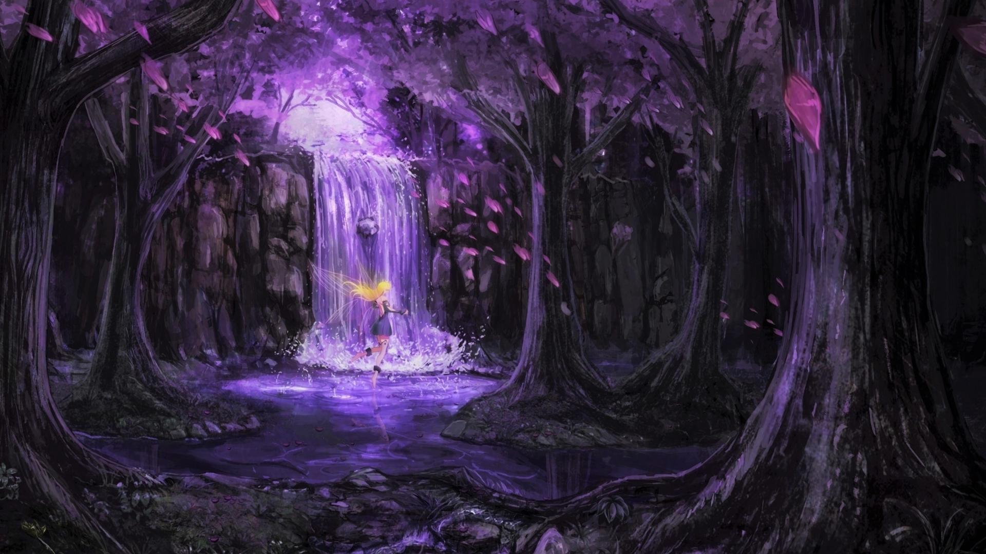 Dark Purple Forest Wallpapers - Top Free Dark Purple Forest Backgrounds ...