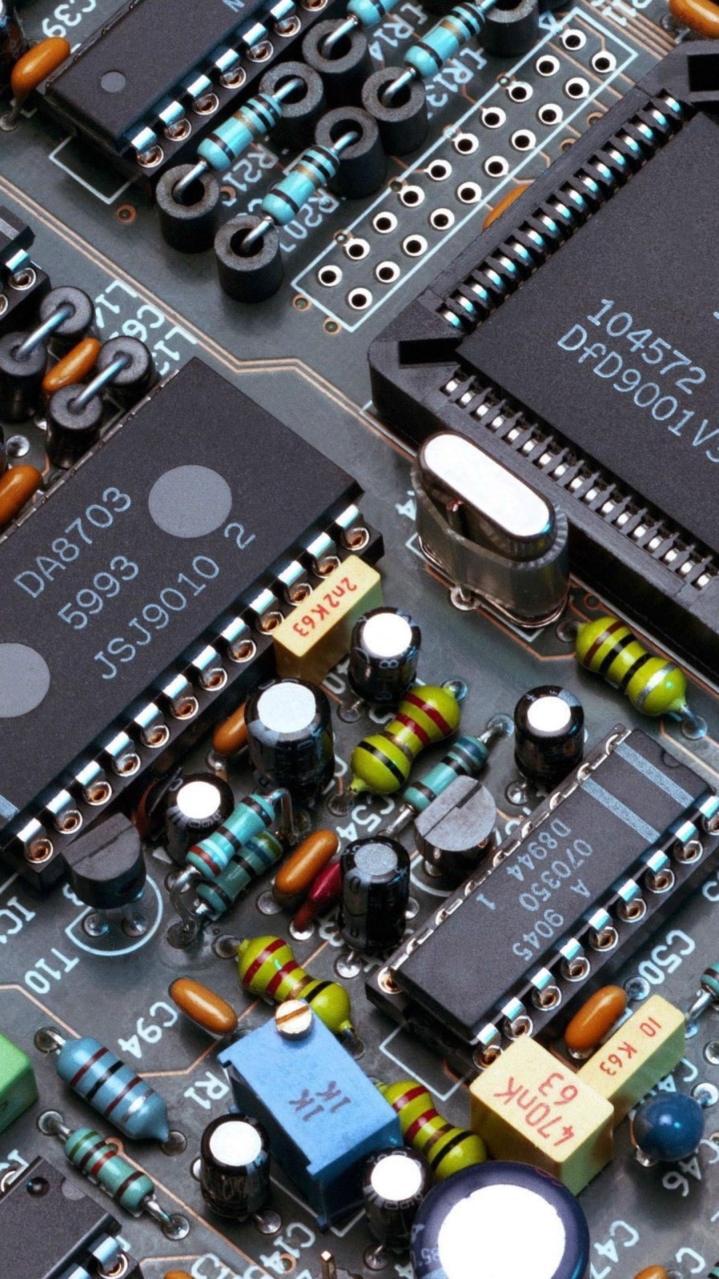 1440x2560 Black Circuit Board Wallpaper, Technology, Circuit Boards, PCB, Computer Chip • Wallpaper For You