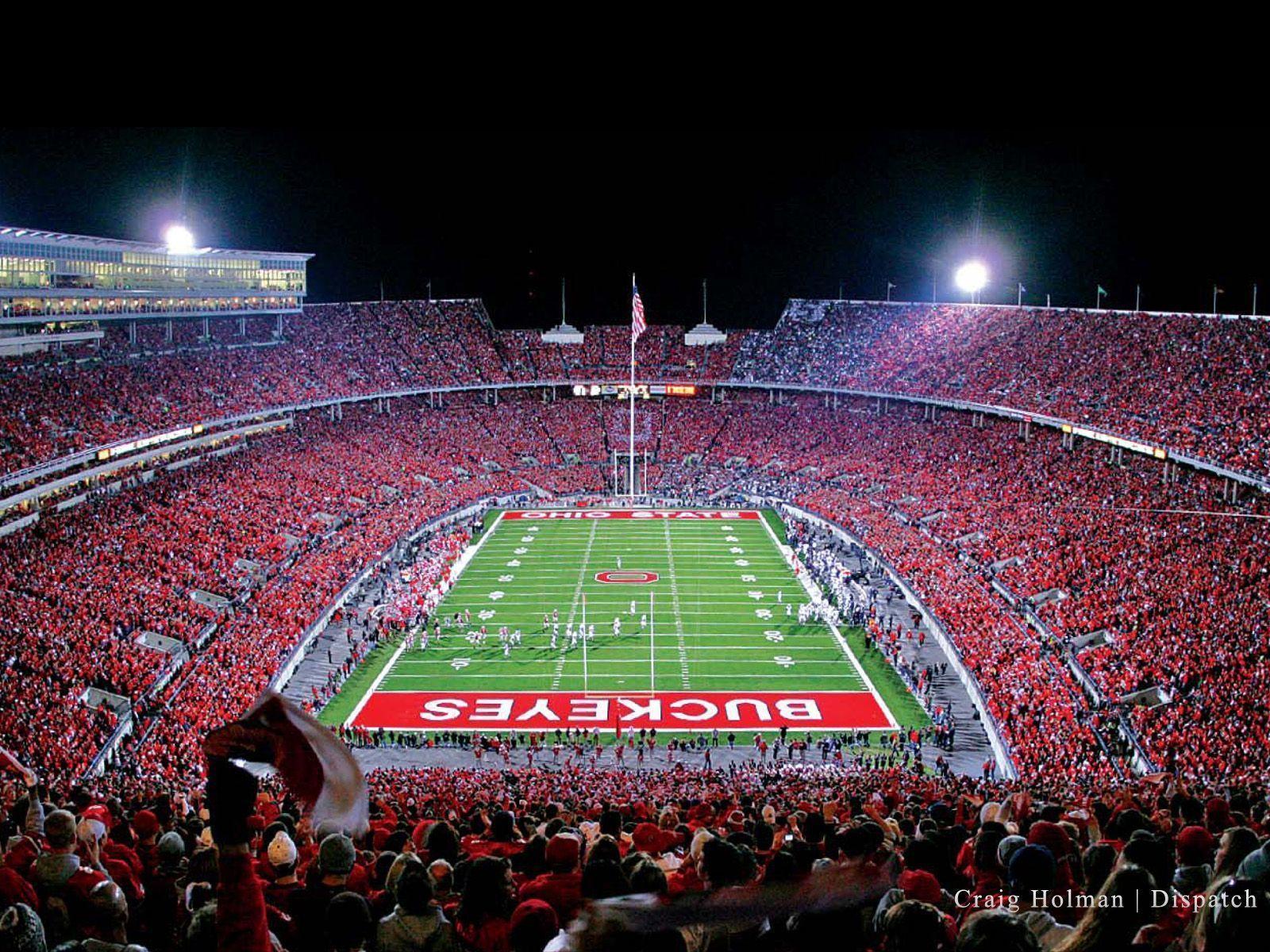 Ohio State Stadium Wallpapers Top Free Ohio State Stadium Backgrounds 