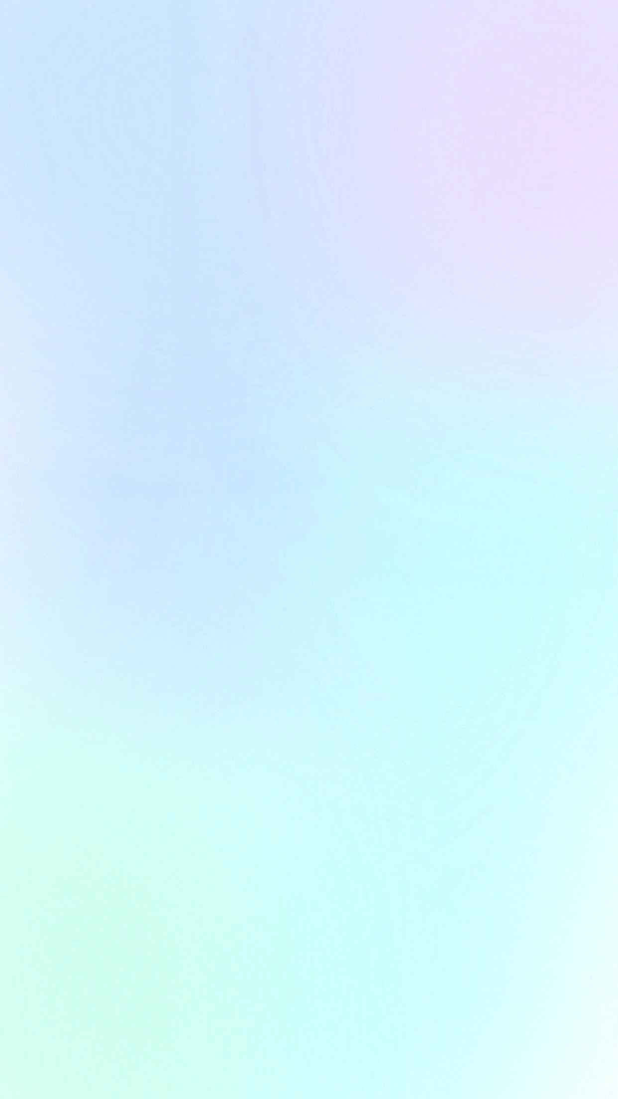 1242x2208 Pastel xanh tím bạc hà ombre (gradient) hình nền điện thoại