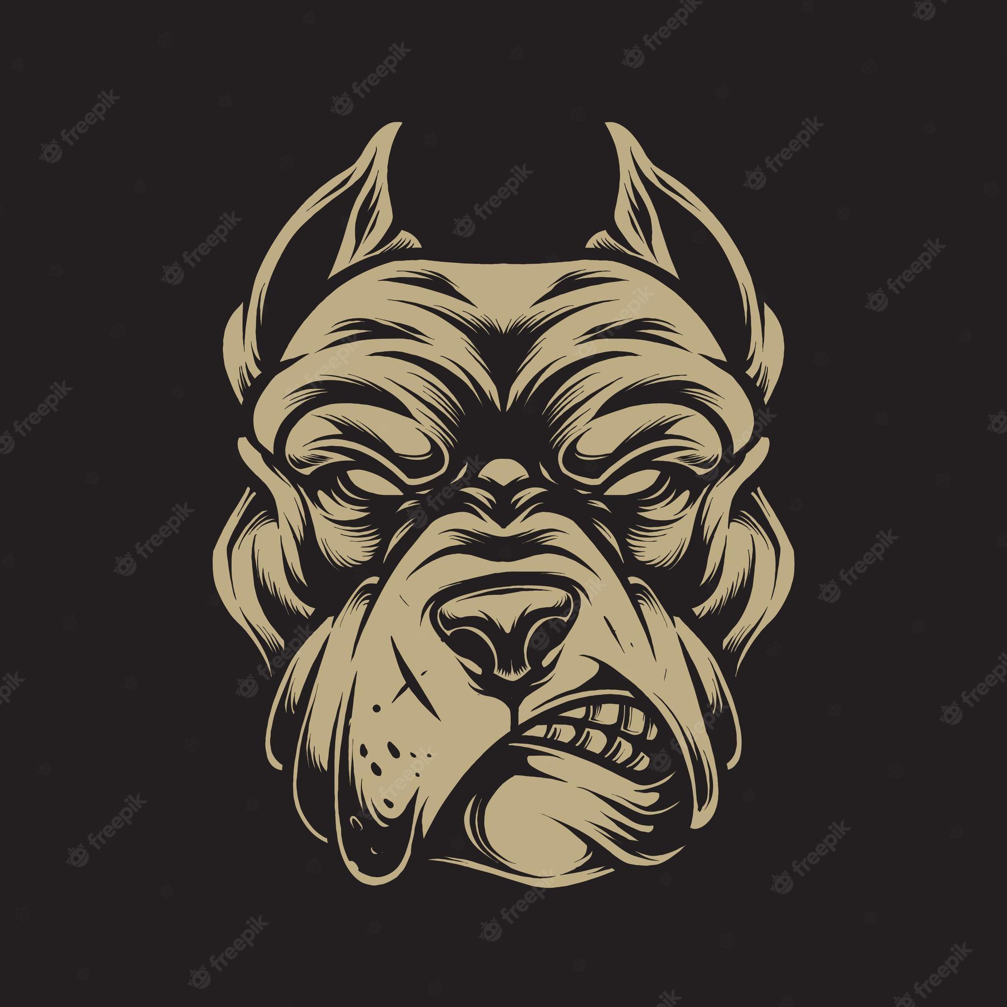 2000x2000 Pitbull Image. Free Vectors, & PSD