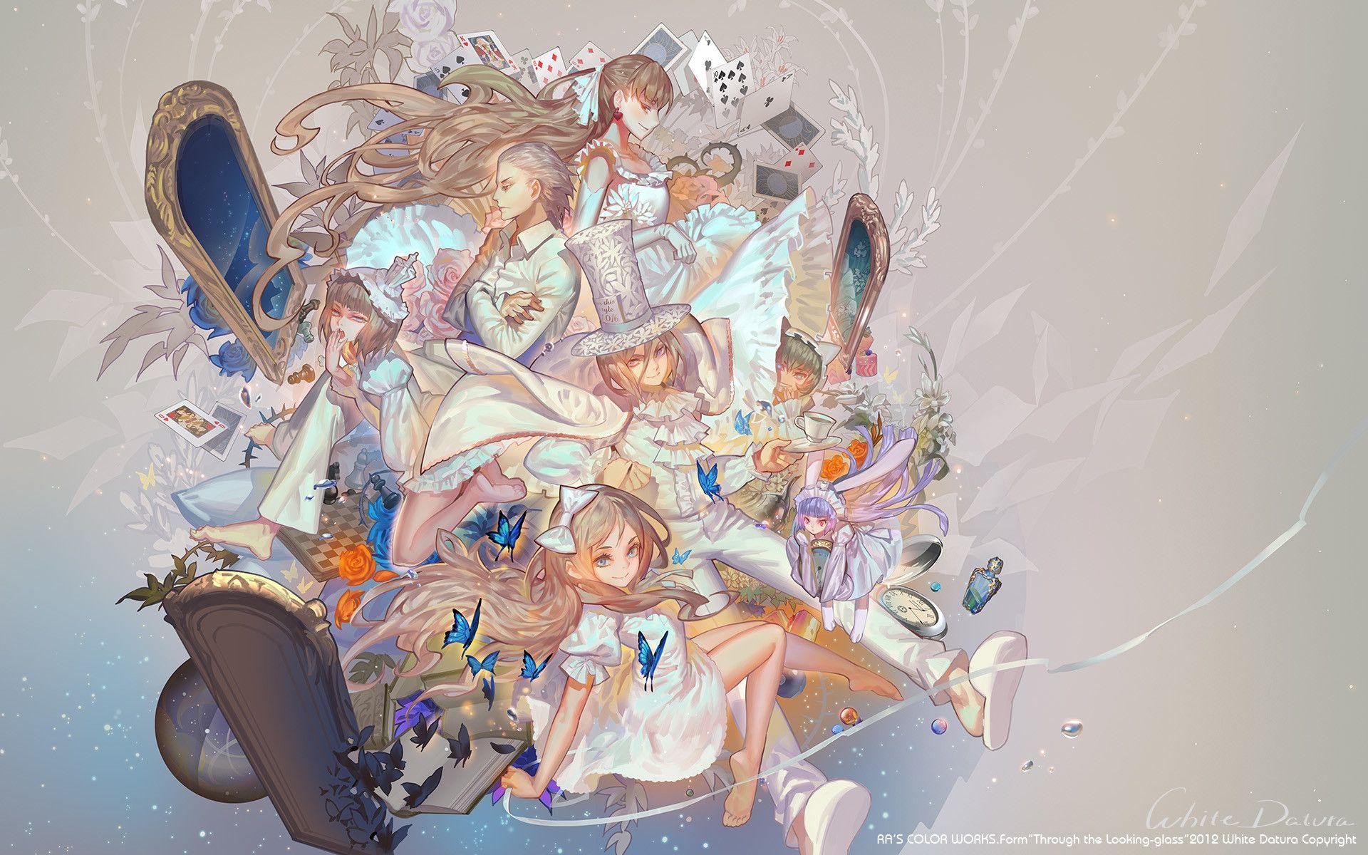 1920x1200 Alice in Wonderland Cartoon Wallpaper