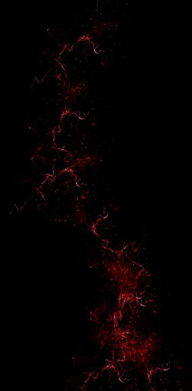 630x1280 Black red wallpaper