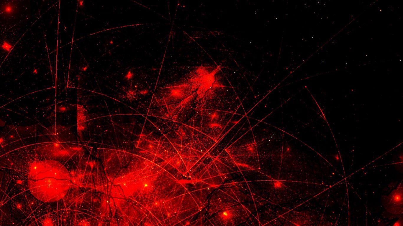 1366x768 Download wallpaper 1366x768 abstraction, red, black, universe, space, star, galaxy tablet, laptop HD background