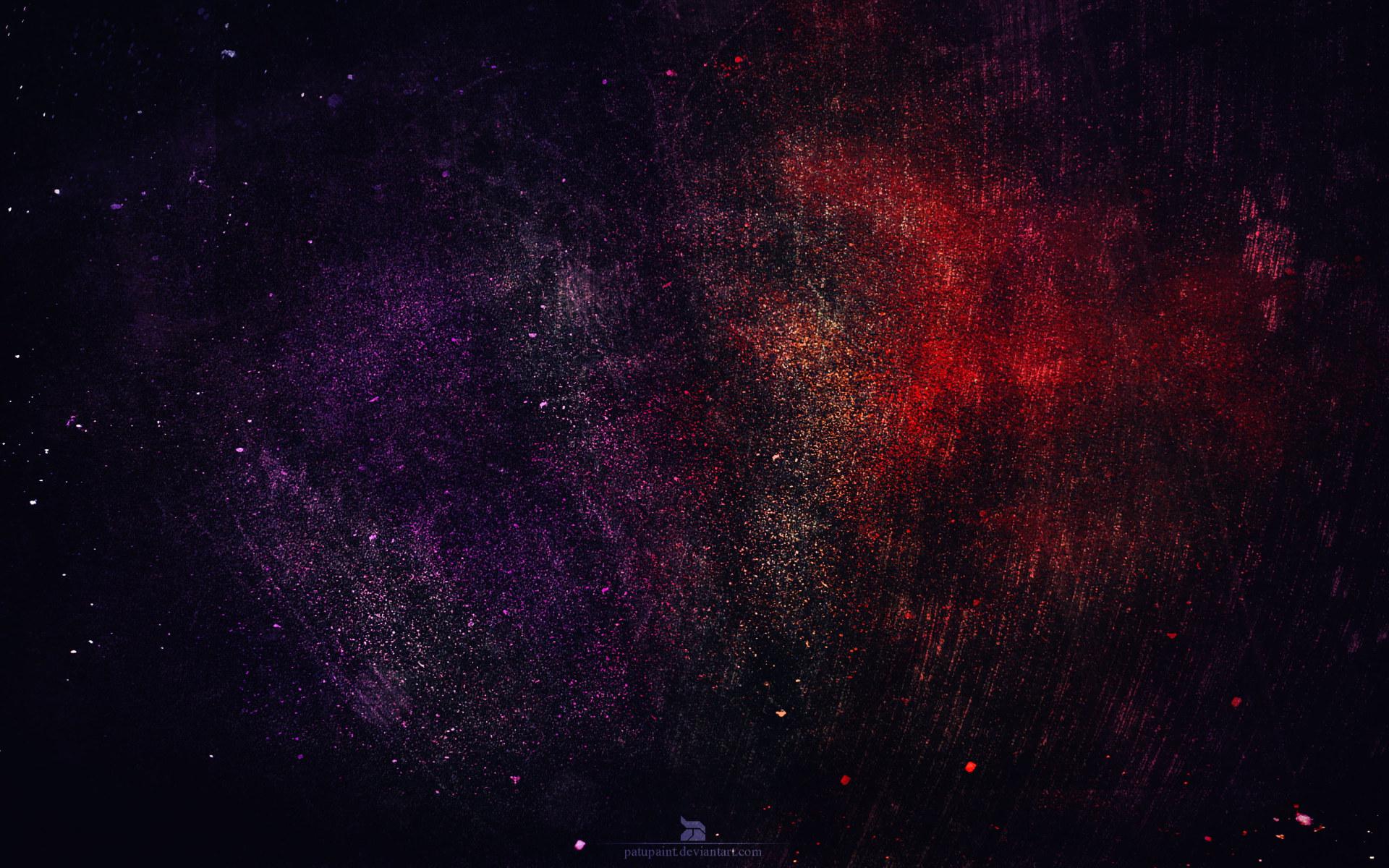 1920x1200 Galaxy Wallpaper, Digital Art, Artwork, Abstract, Red, Purple • Wallpaper For You