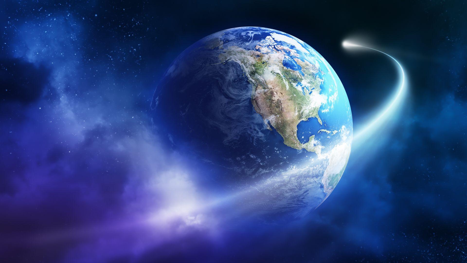 1920x1080 Earth Planet Close Up From Space Wallpaper HD FREE HD WALLPAPERS