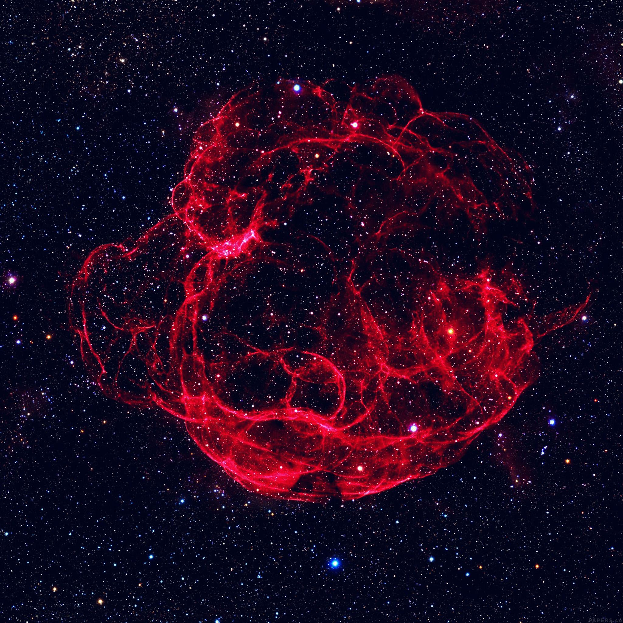 2048x2048 Space Red Blue Bigbang Star Art Nature Wallpaper