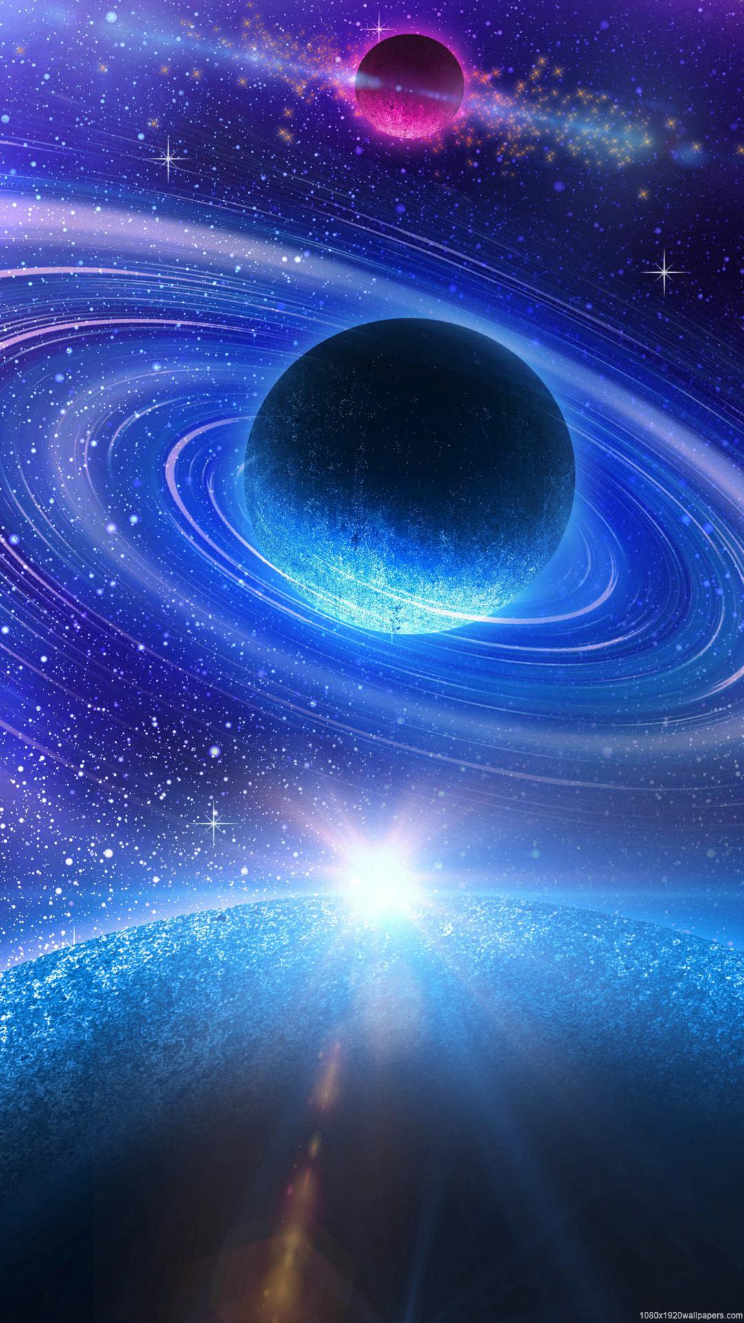 1080x1920 Wonderful Star Space Planet Wallpaper HD Wallpaper Of Space