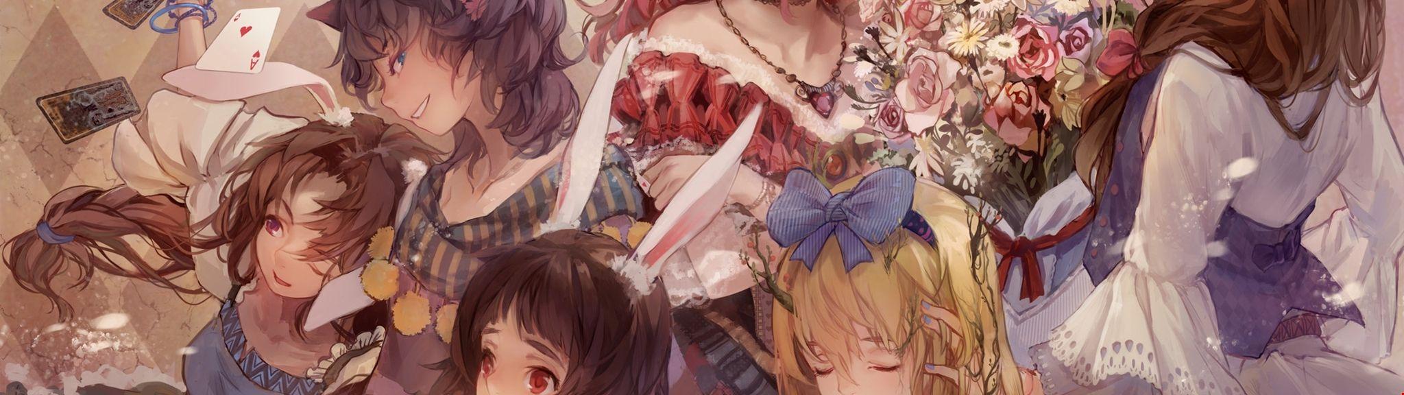 2048x576 2k Alice In Wonderland Anime Background. HD