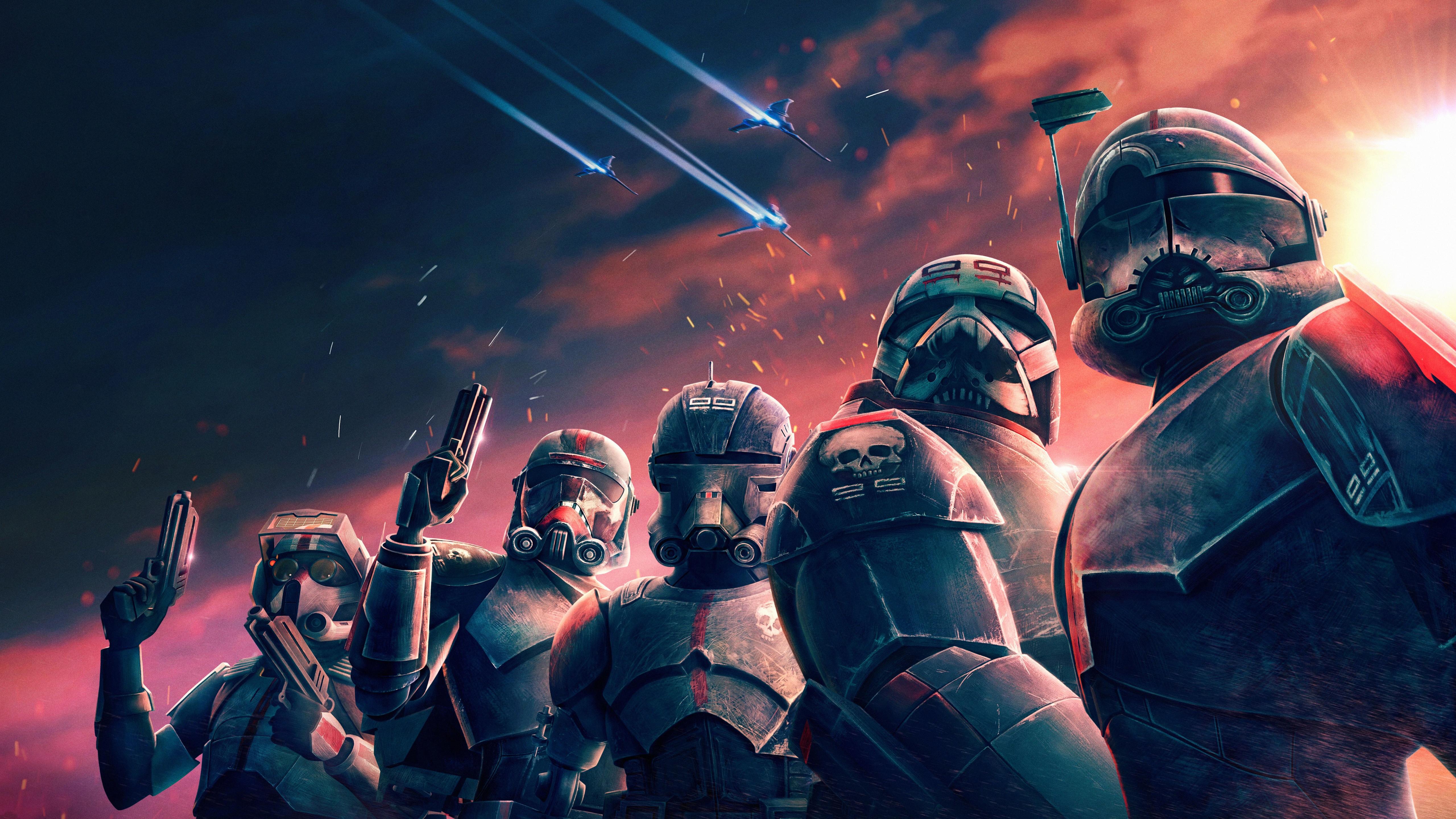 5120x2880 Star Wars: The Bad Batch Wallpaper 4K, TV series, Season Movies