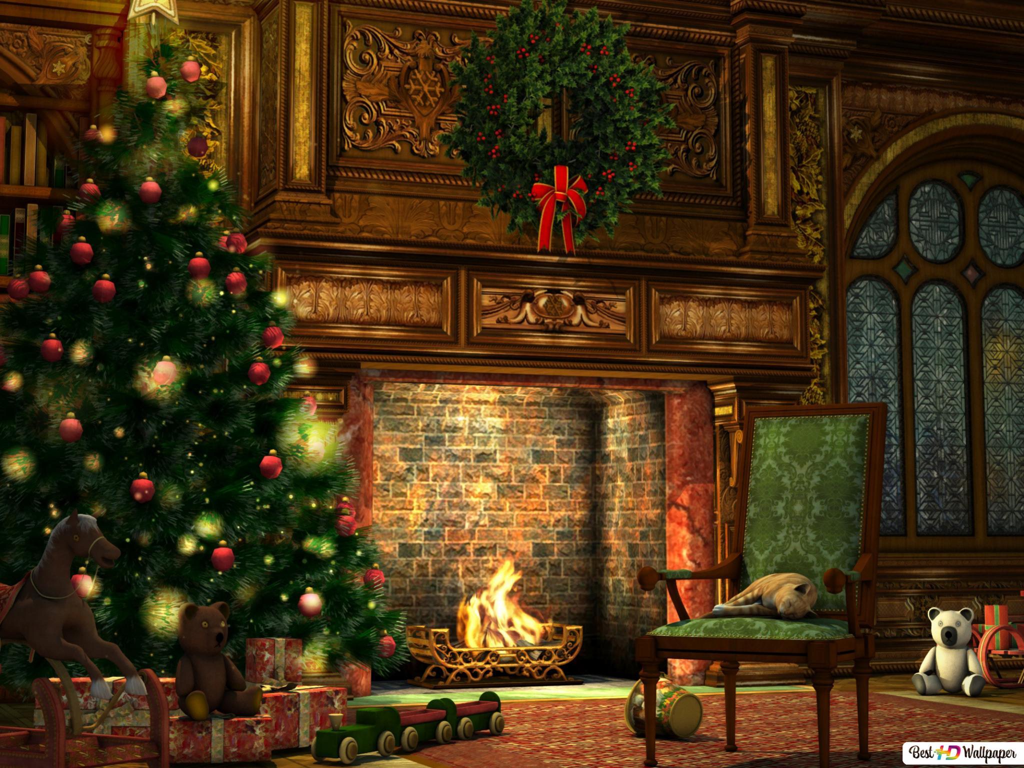 2048x1536 Tale of noel holiday HD wallpaper download
