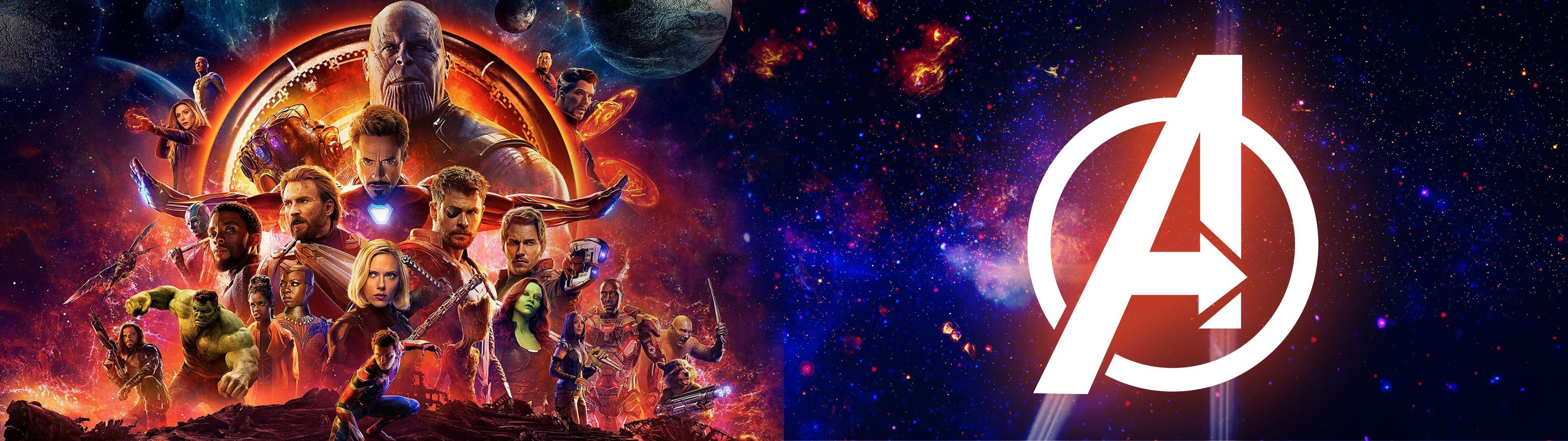 3840x1080 Infinity War Wallpaper Dual Monitor