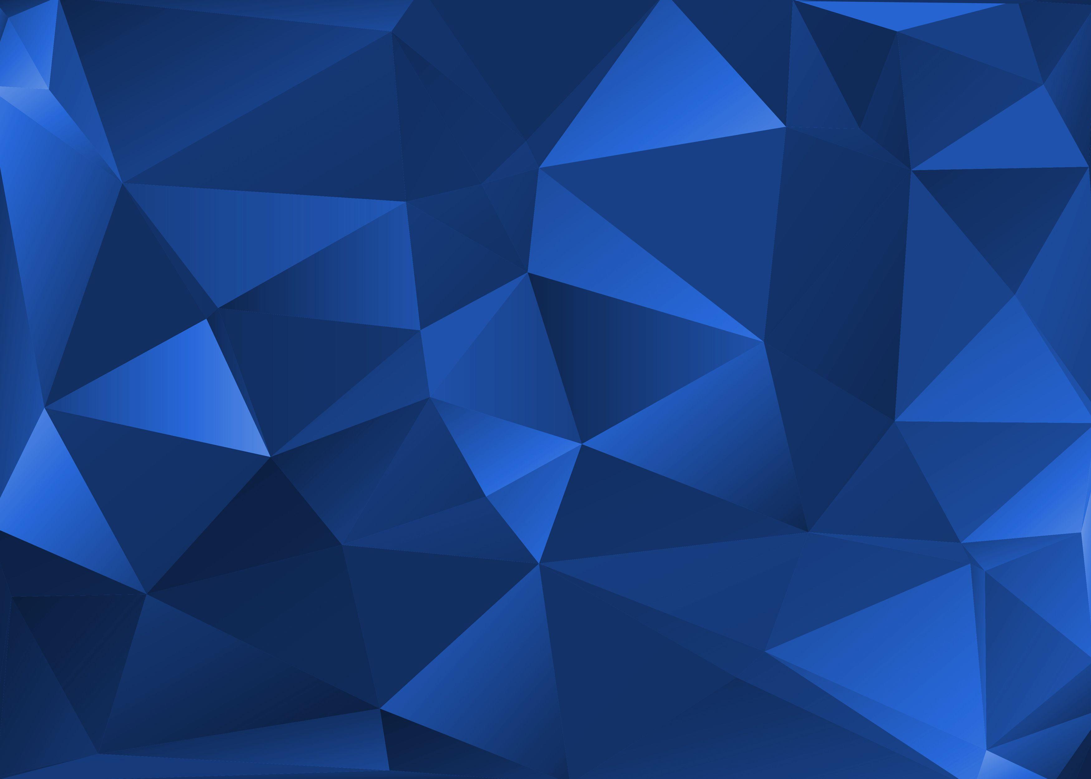 3500x2500 Geometric Blue Wallpaper