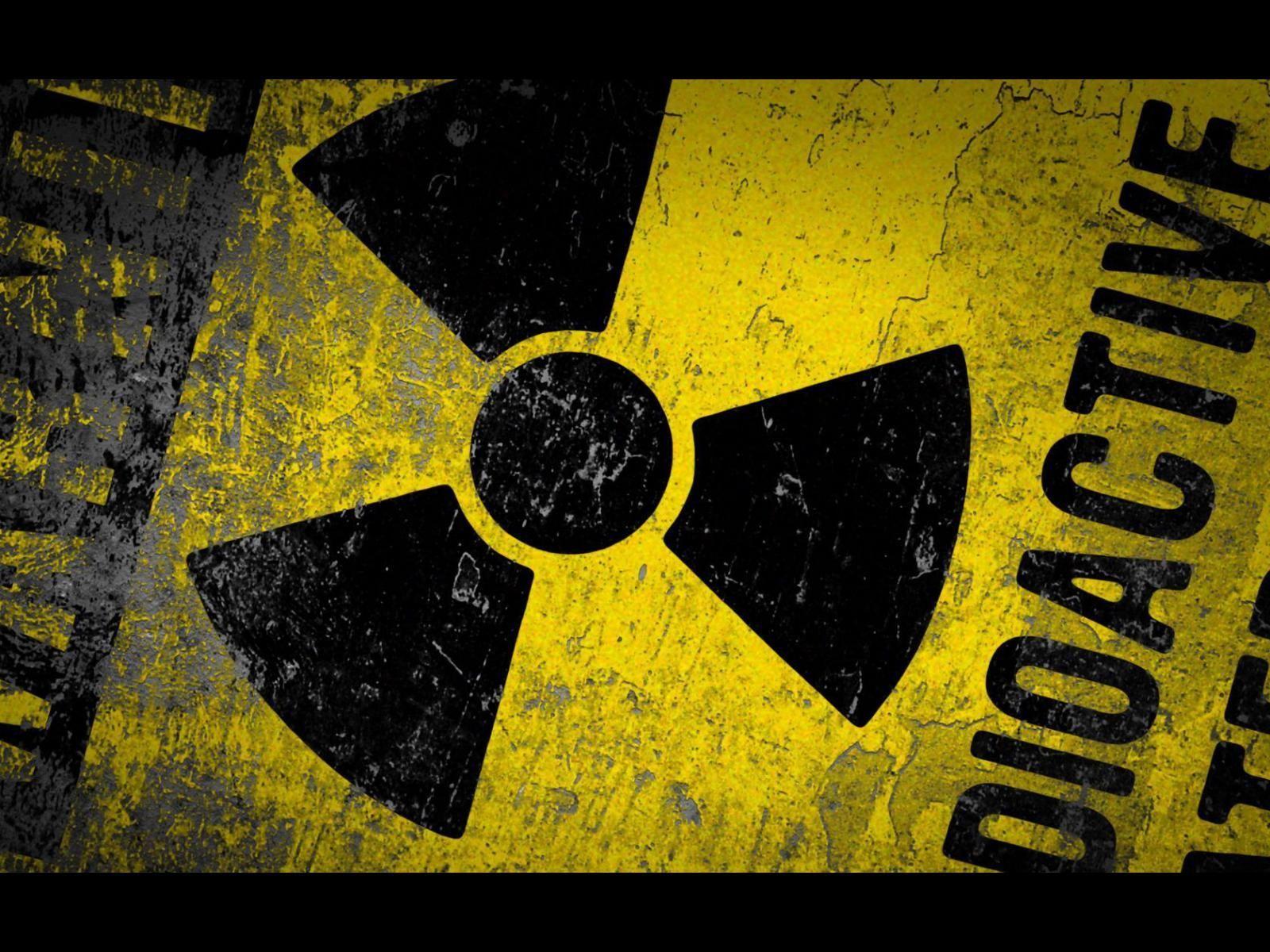 1600x1200 Radiation Logo Wallpaper