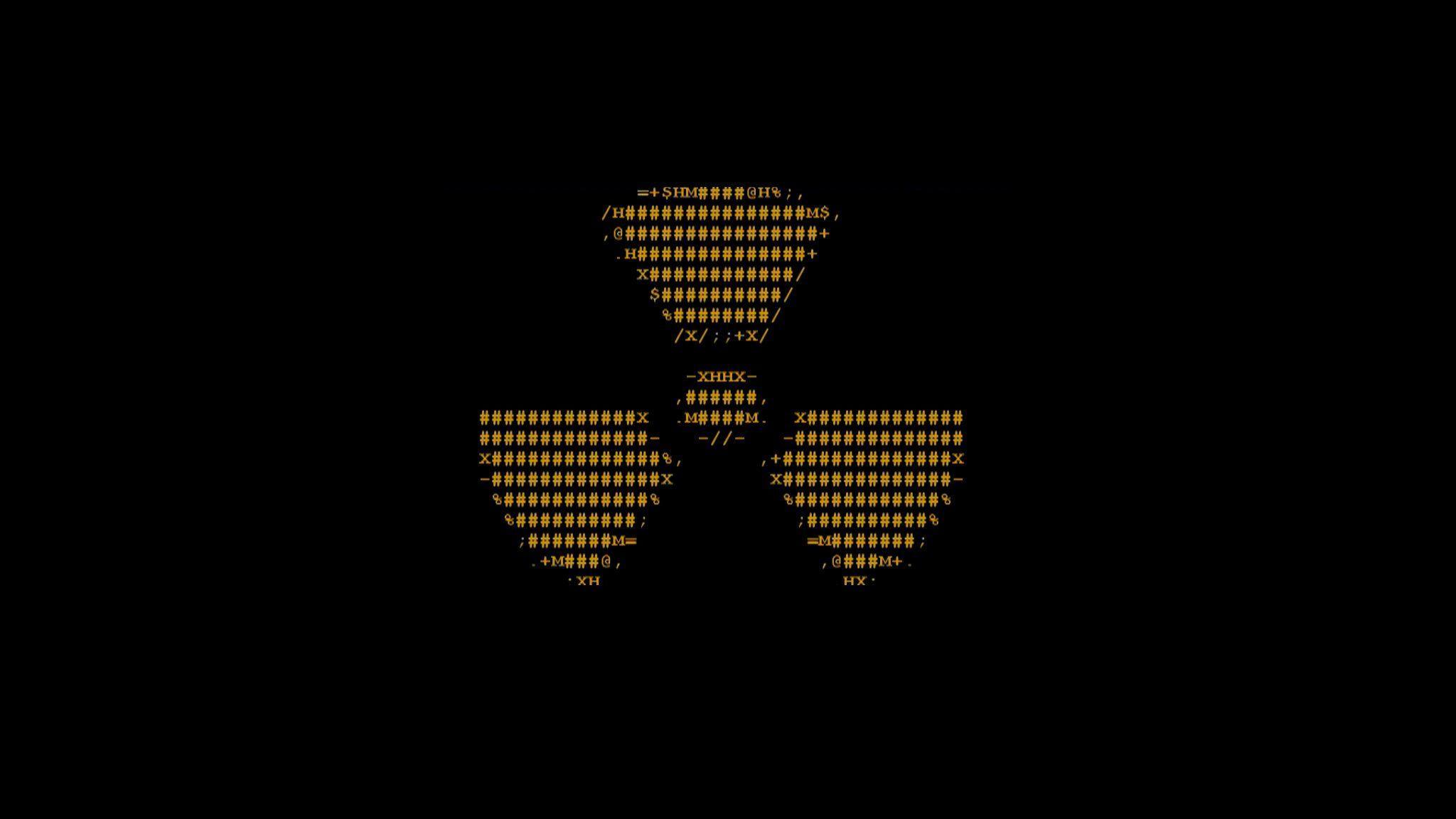 2048x1152 Nuclear Symbol Wallpaper