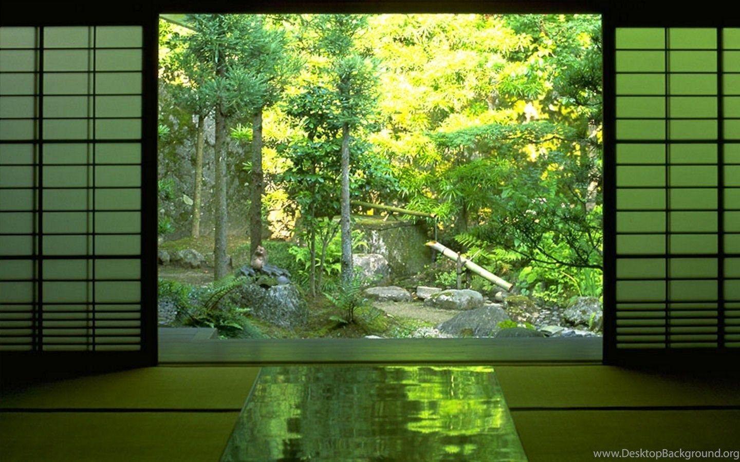 1440x900 Japan Nature Indoors Zen Wallpaper Desktop Background
