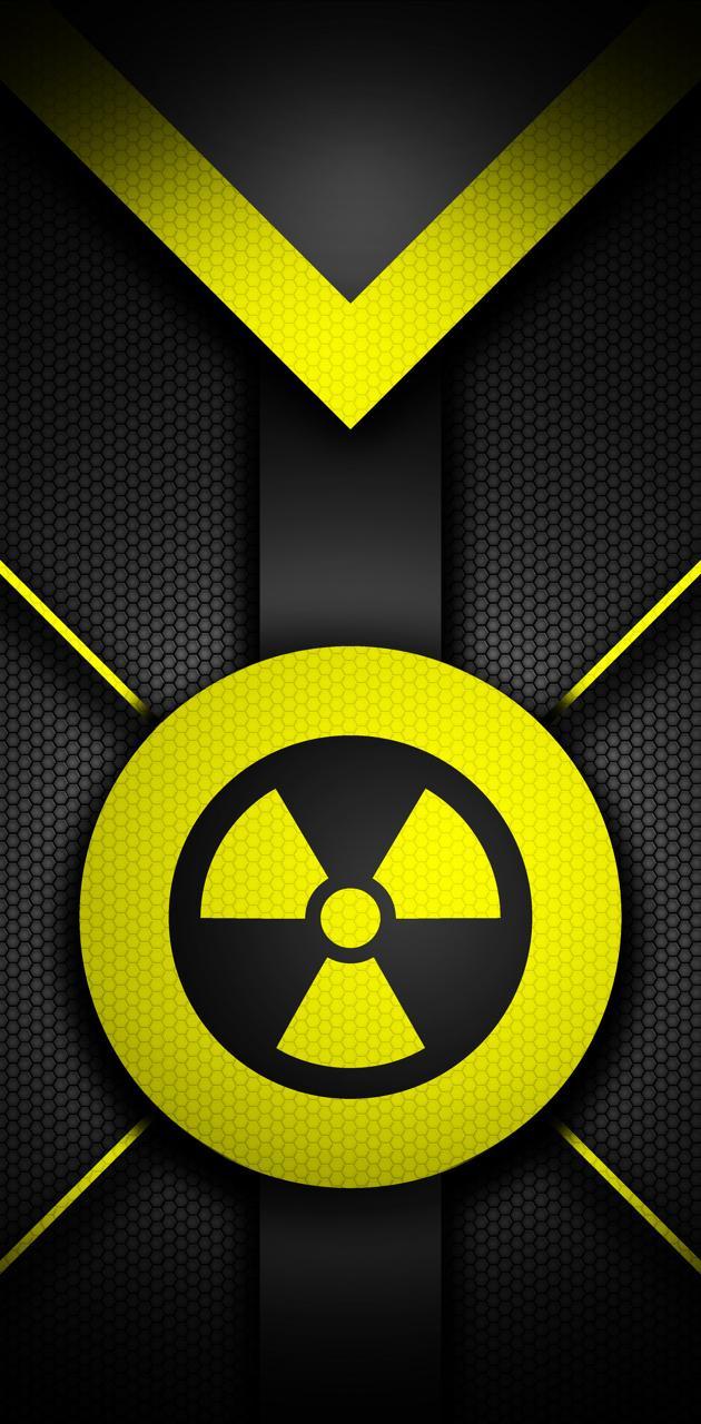 630x1280 Radiation logo wallpaper