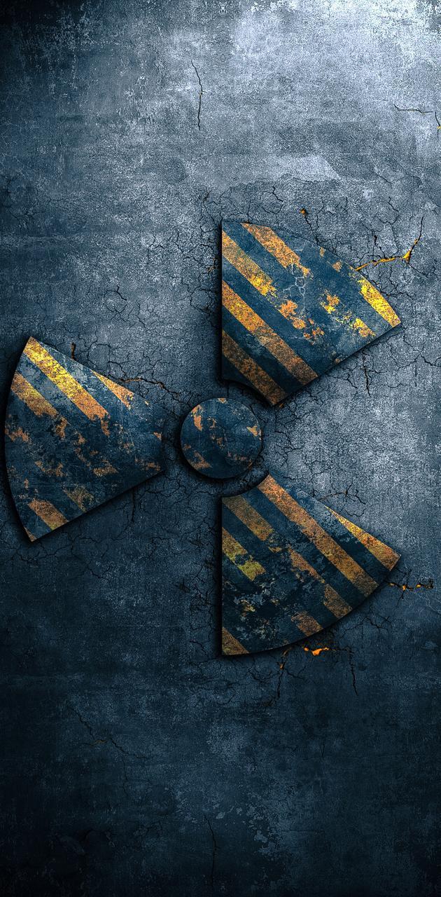 630x1280 Radiation Logo wallpaper