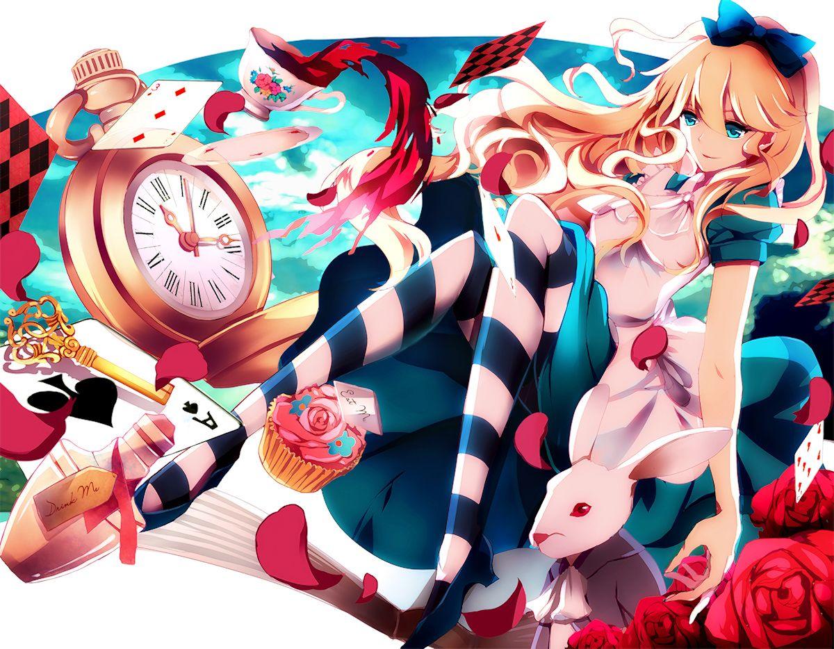 Alice in Wonderland Anime Wallpapers - Top Free Alice in Wonderland ...