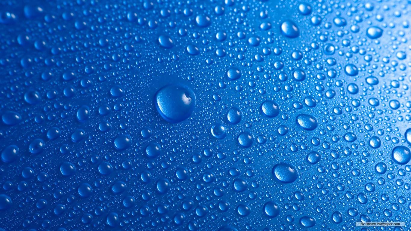 1366x768 Free Blue Wallpaper