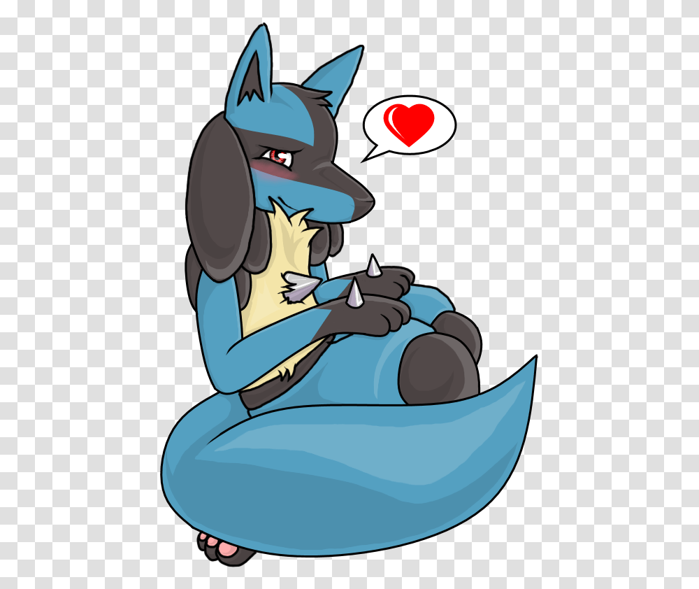 1000x842 Cute Lucario Cute Lucario Fan Art, Outdoors, Kneeling, Cushion Transparent Png
