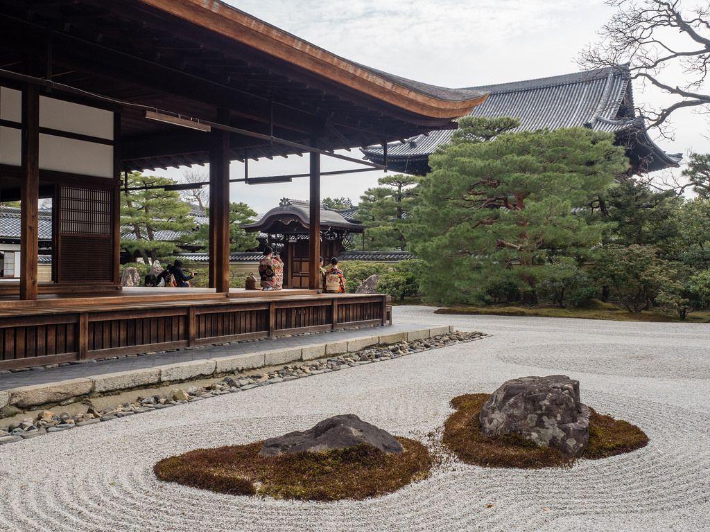 1024x768 建仁寺, Kennin Ji Zen Temple, Kyoto, Japan. OLYMPUS DIGITAL CA
