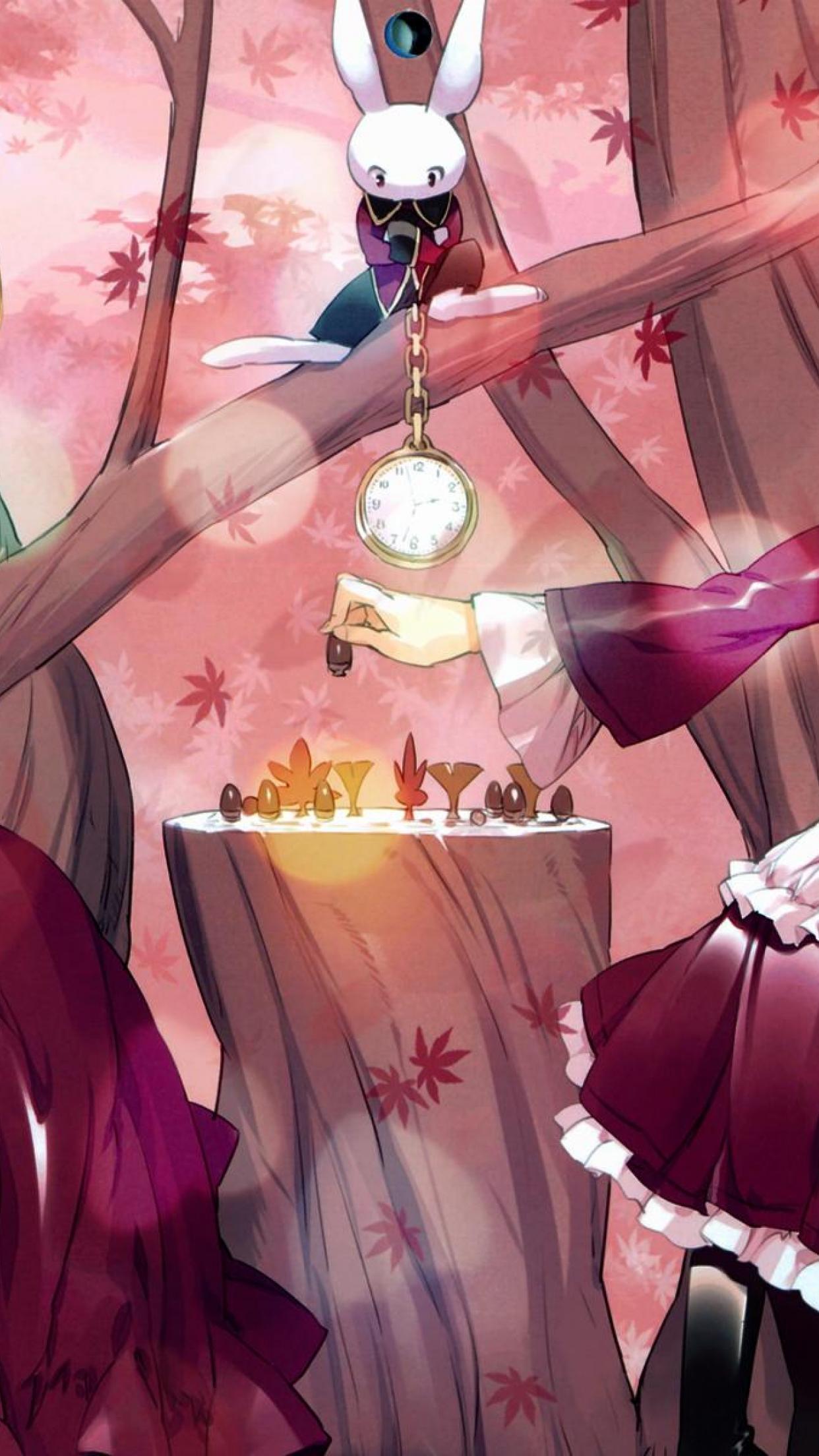 1242x2208 Alice In Wonderland iPhone Wallpaper