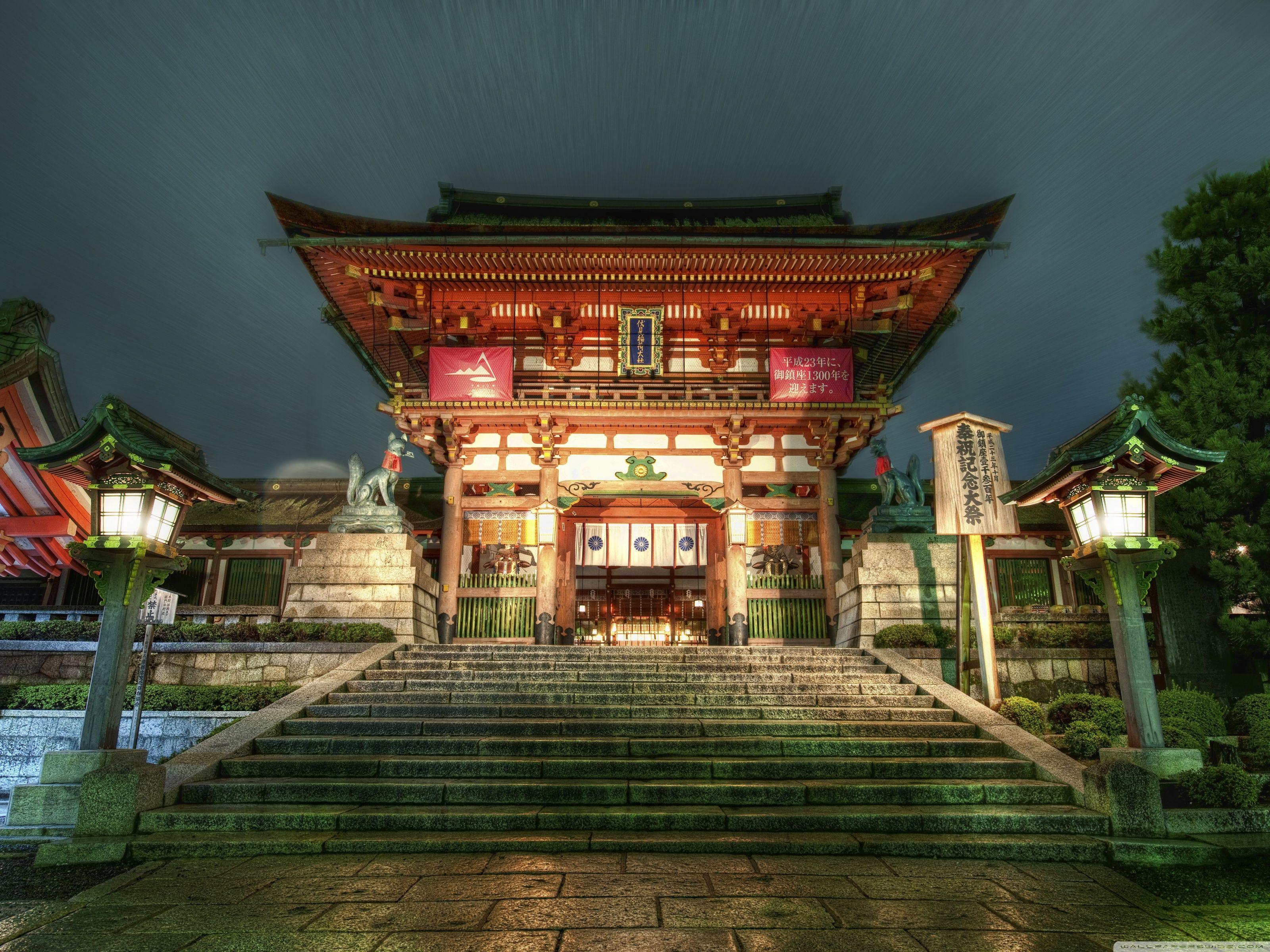 3200x2400 Japanese Temple ❤ 4K HD Desktop Wallpaper for 4K Ultra HD TV • Dual