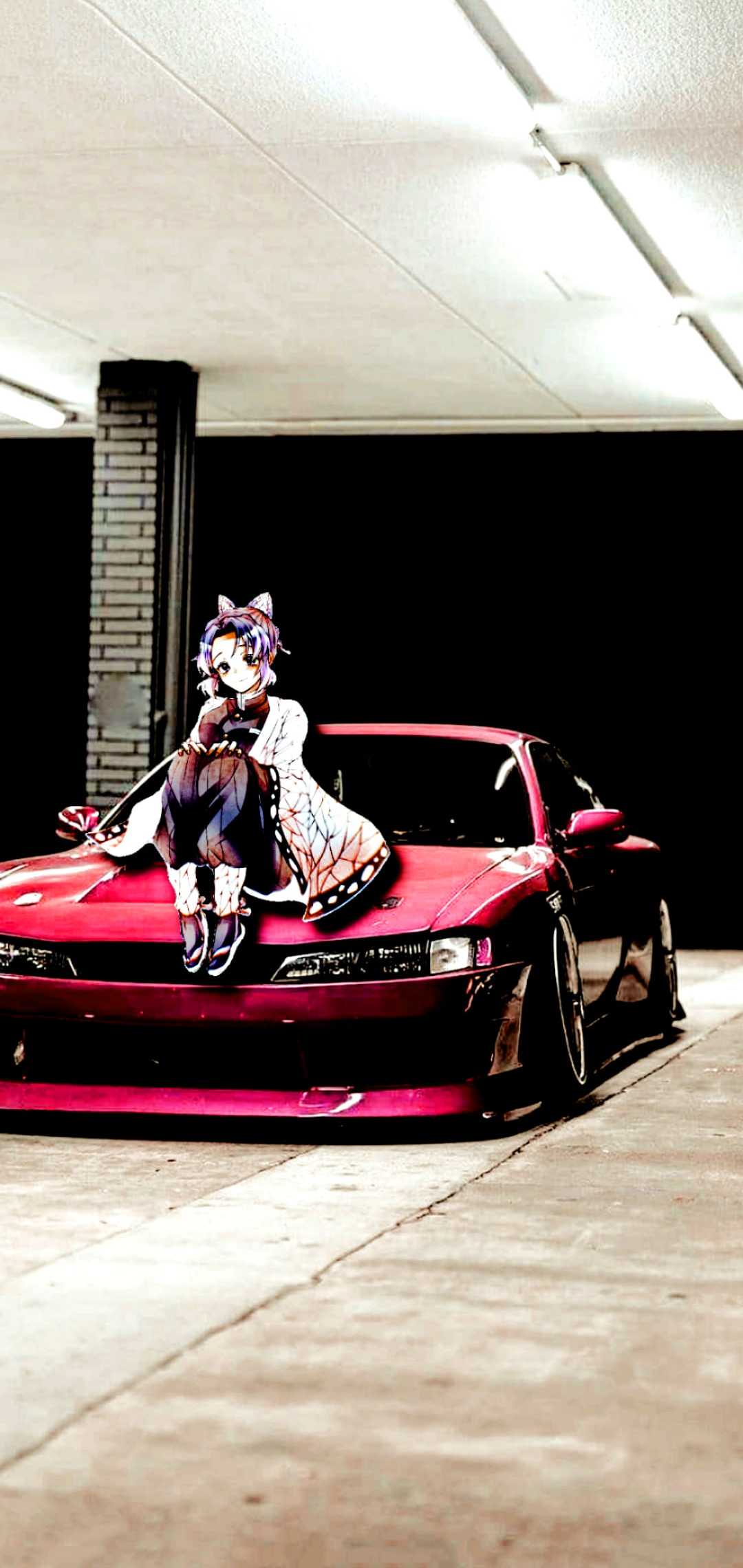 1080x2280 JDM Anime Wallpaper