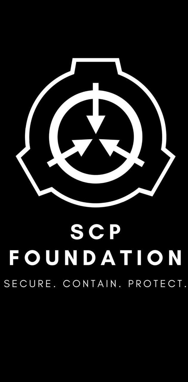 630x1280 Scp foundation logo wallpaper