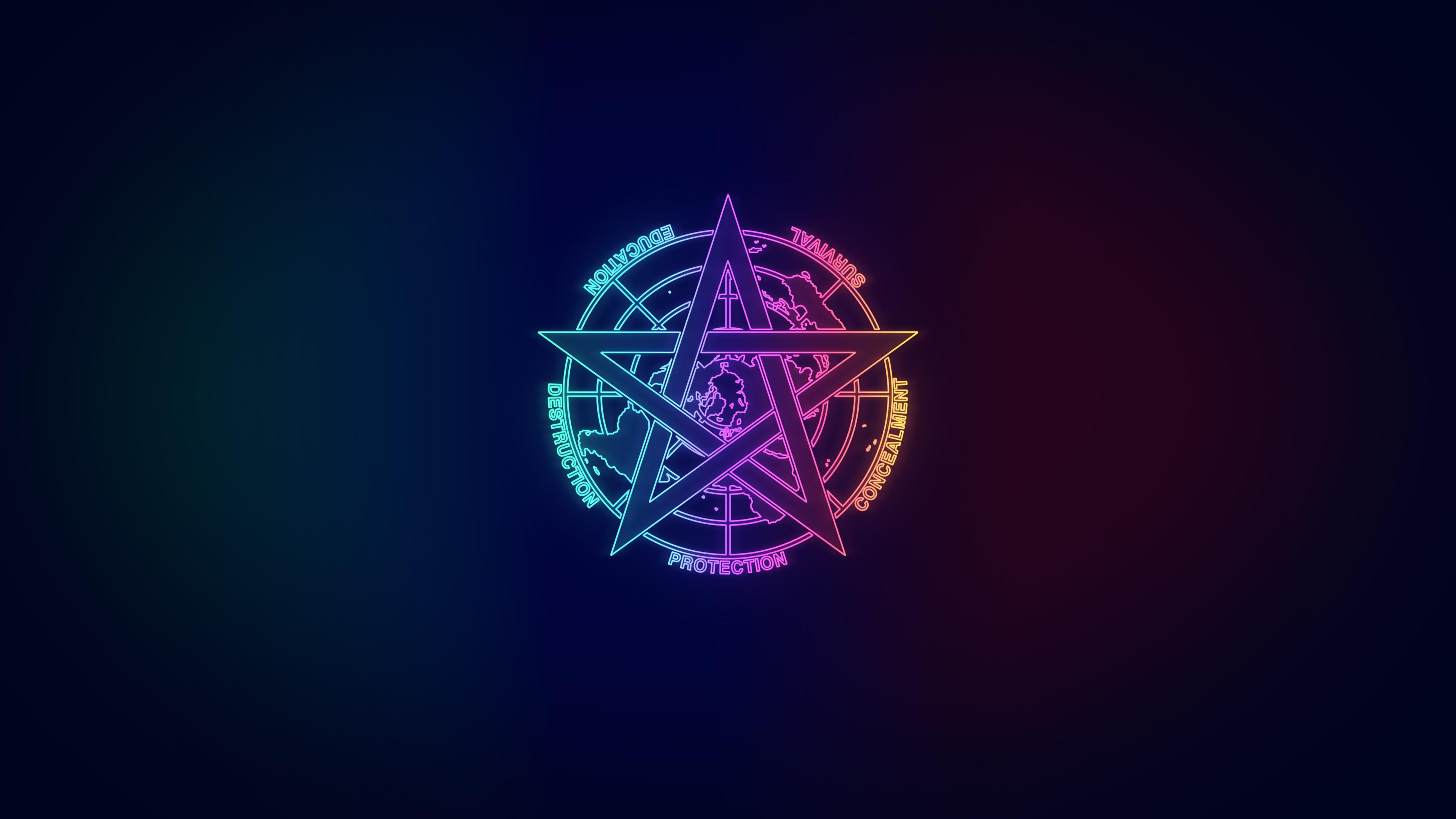 3840x2160 GOC neon wallpaper by me [3840 x 2160]