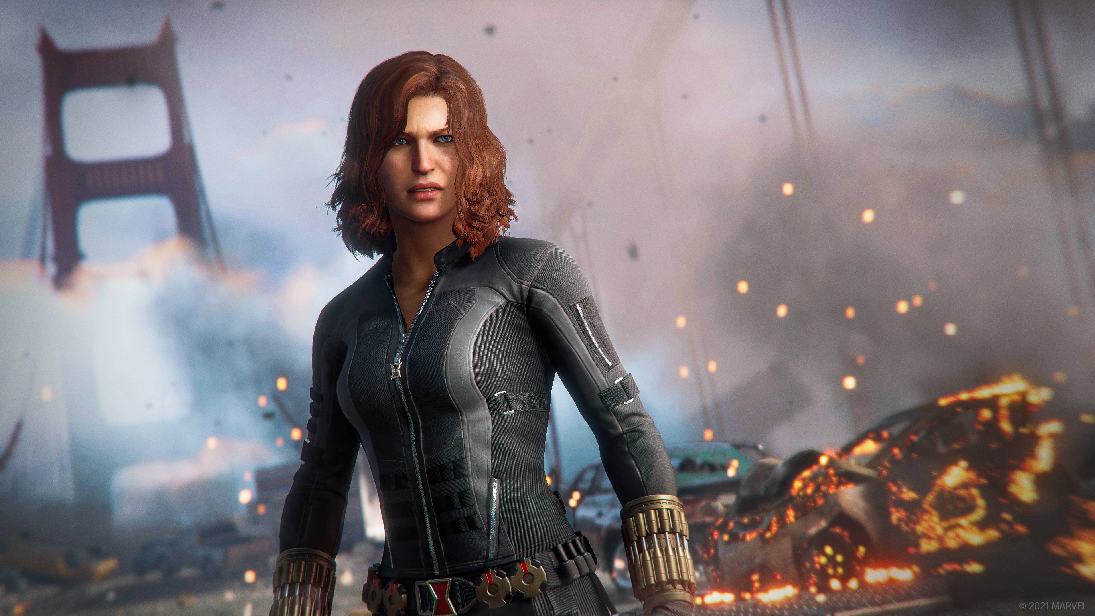 3840x2160 New Black Widow Marvel's Gaming Avengers Wallpaper, HD Games 4K Wallpaper, Image, Photo and Background