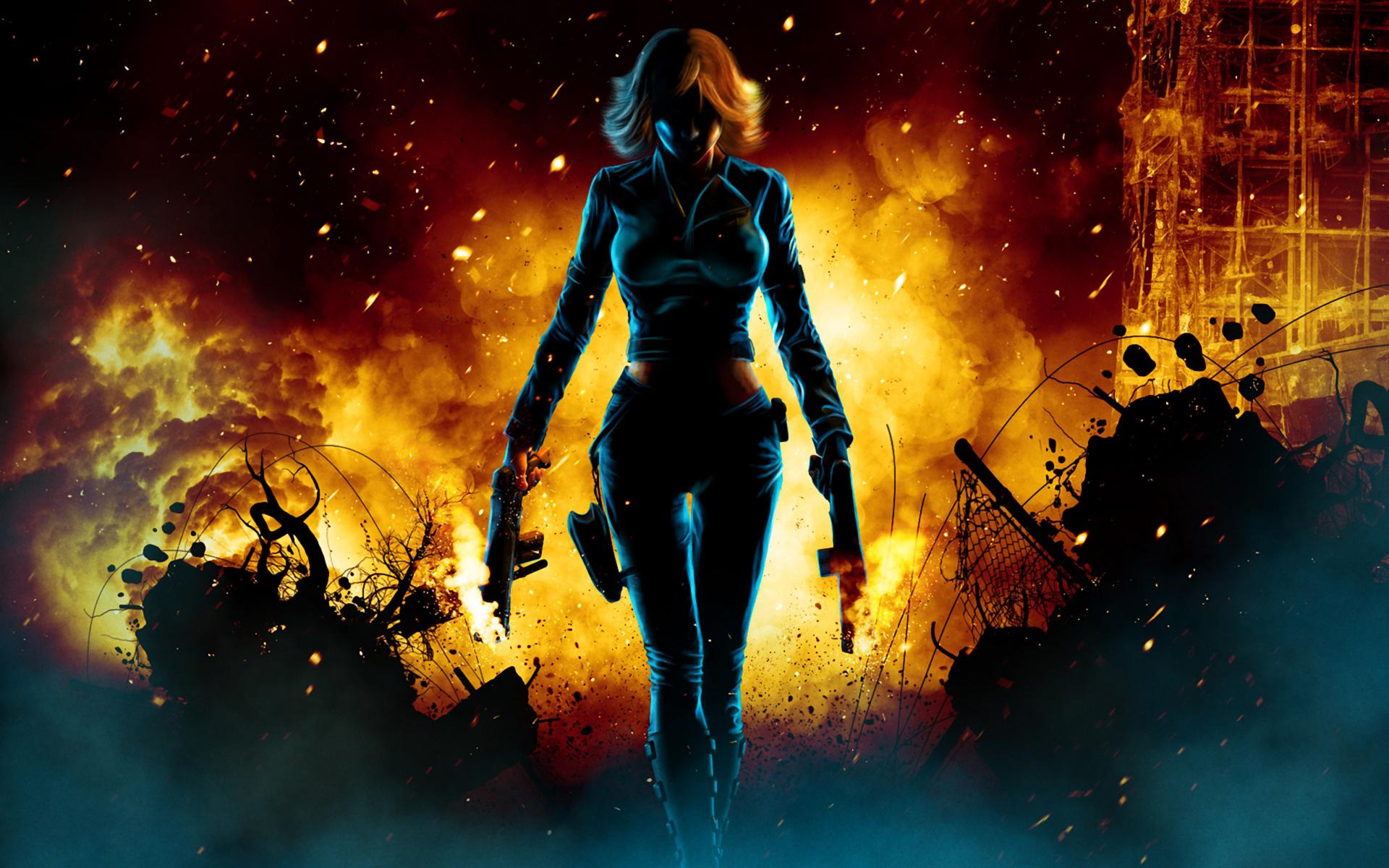 1920x1200 black widow, Natasha, Natalia, Alianovna romanova, Natasha romanoff, Avengers, Movies, Comics, Games, Video games, Fire, Flames, Women, Females, Girls, , Sensual, Babes, Dark, Weapons, Guns, Cg, Digital art Wallpaper HD / Desktop