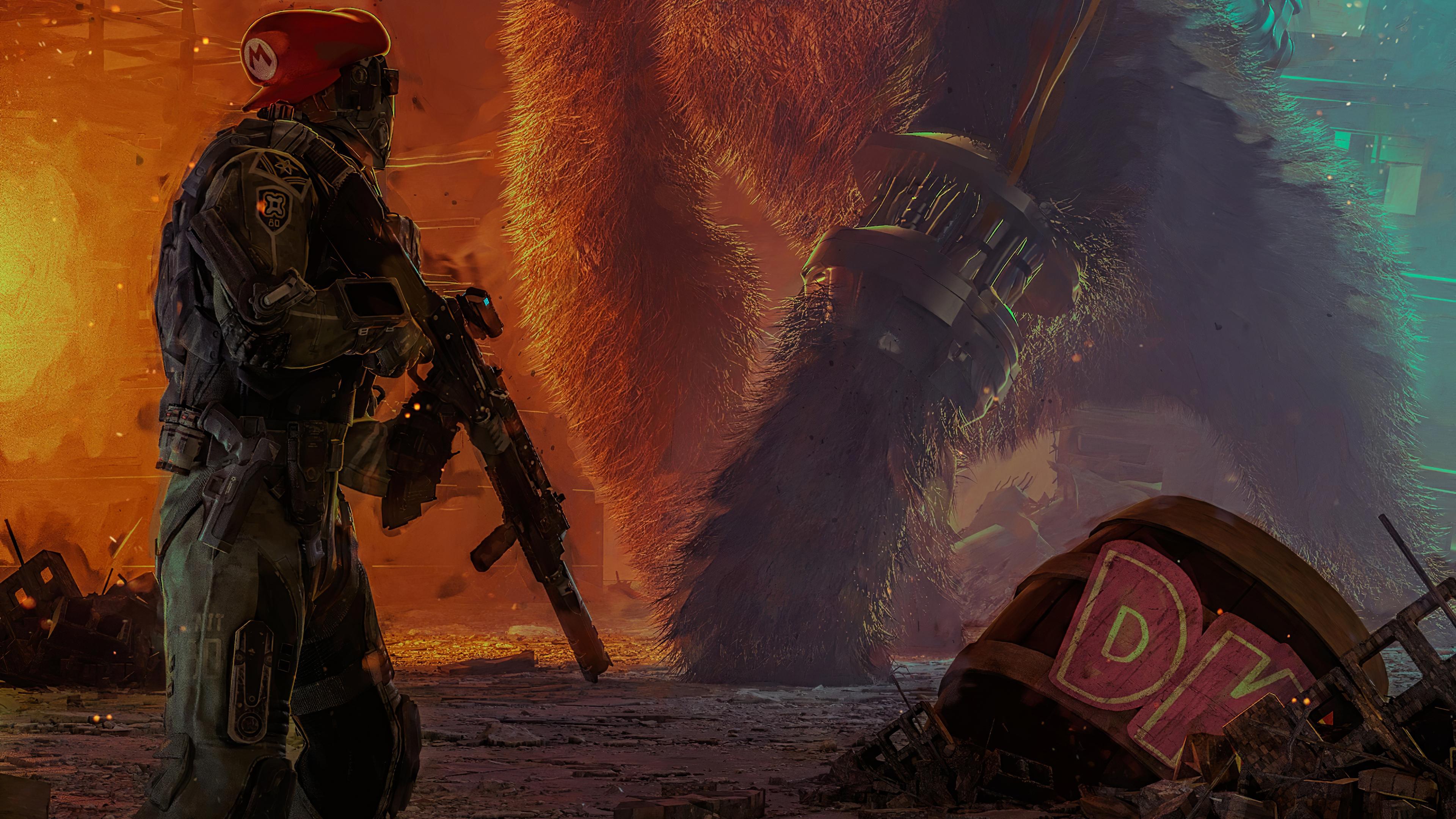 3840x2160 Donkey Kong Warfare 4k, HD Games, 4k Wallpaper, Image, Background, Photo and Picture