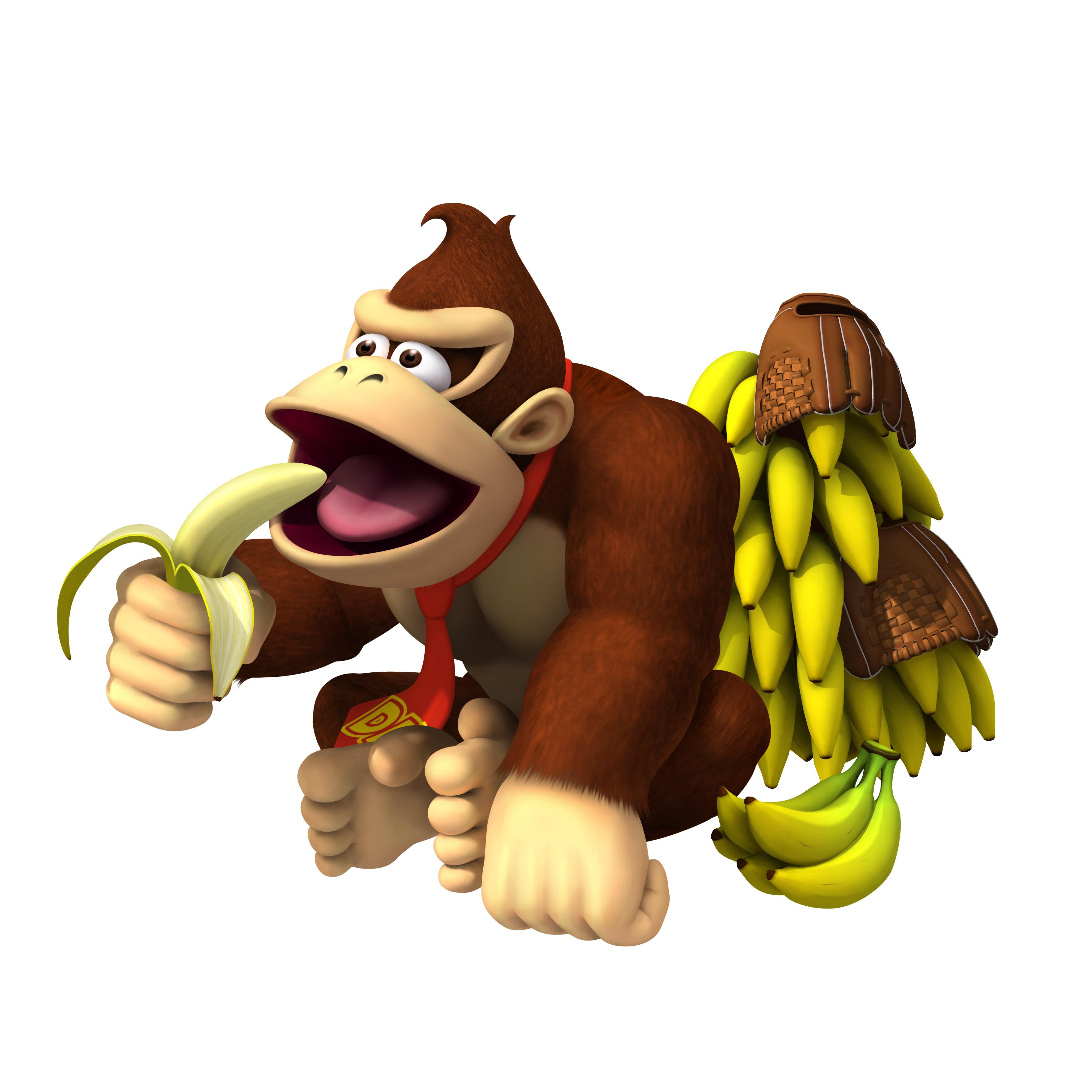 3500x3500 Donkey Kong With Banana
