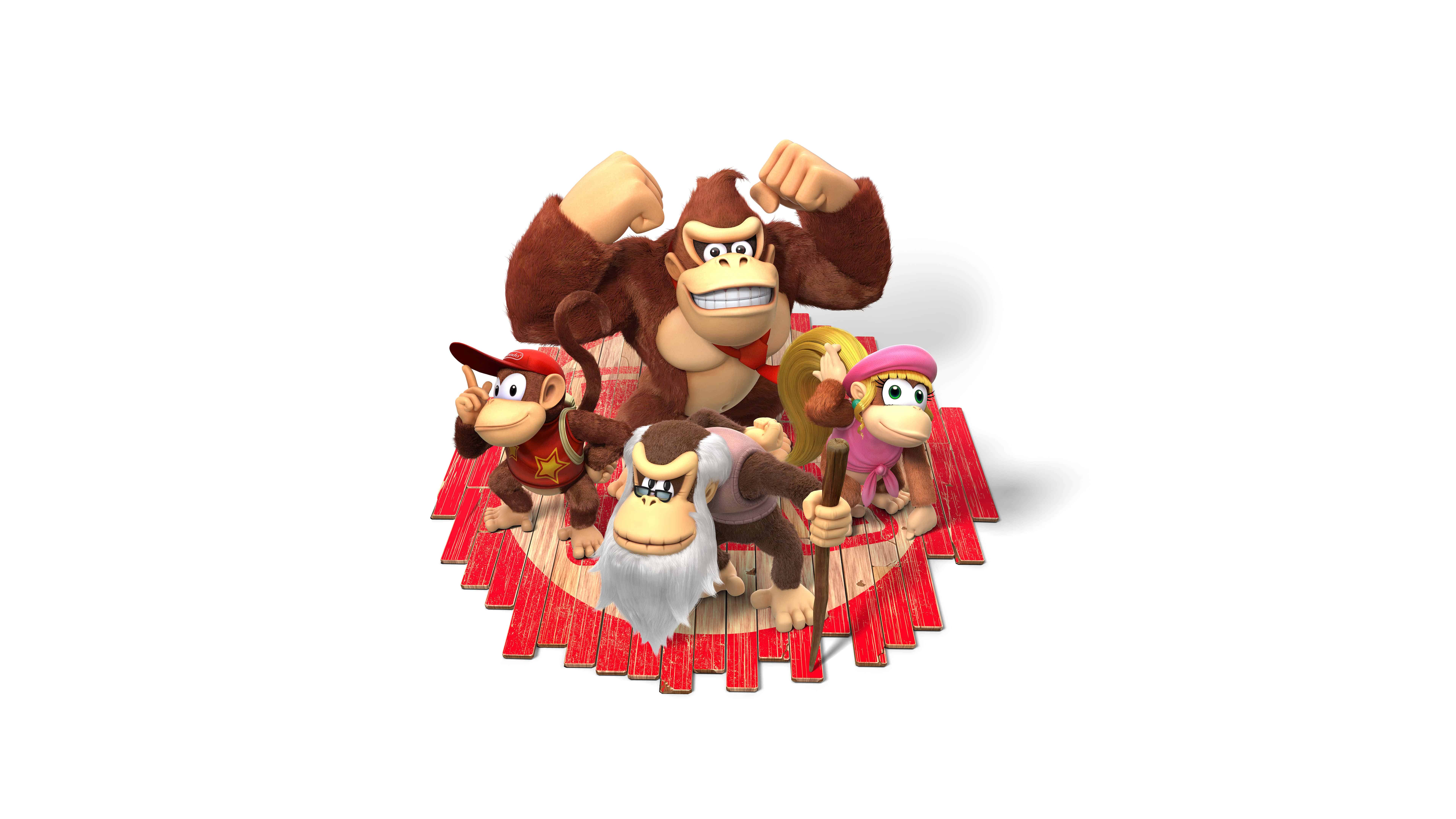 7680x4320 Donkey Kong UHD 8K Wallpaper
