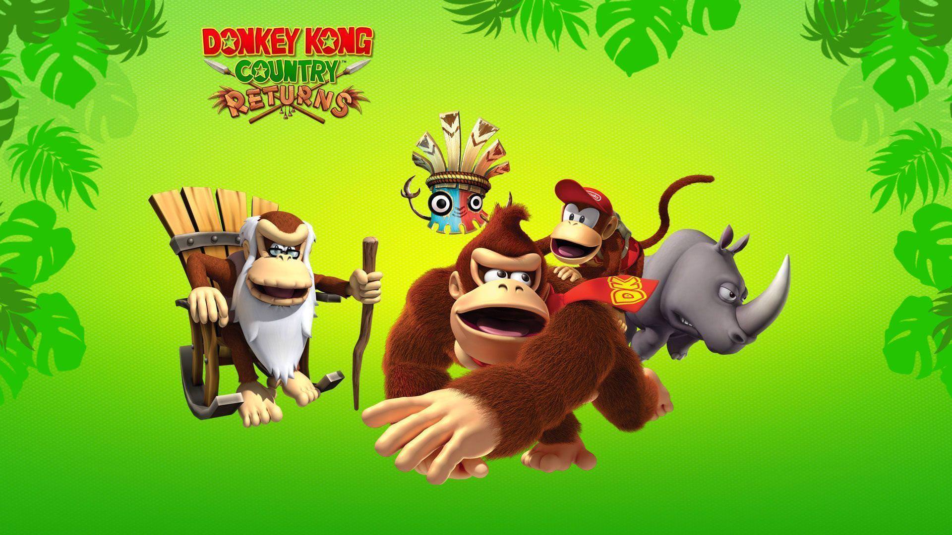 1920x1080 Download Donkey Kong iPhone 11 Back Wallpaper in 4K 5K Wallpaper