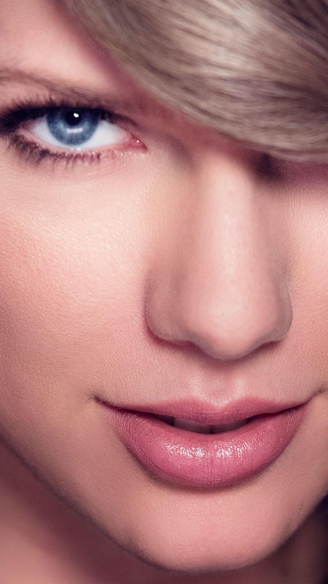 1242x2208 iPhone X wallpaper. taylor swift face singer celebrity