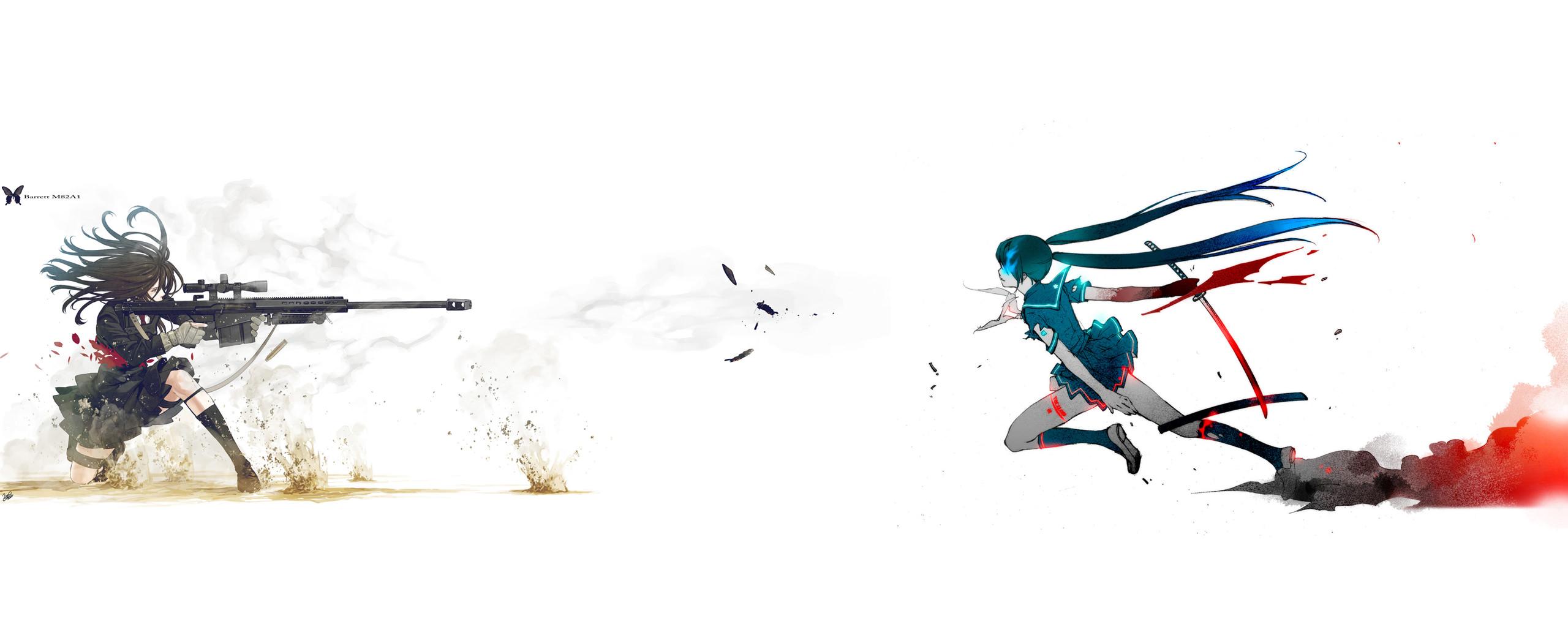 2560x1024 Amazing Creative Dual Screen Monitor HD Wallpaper