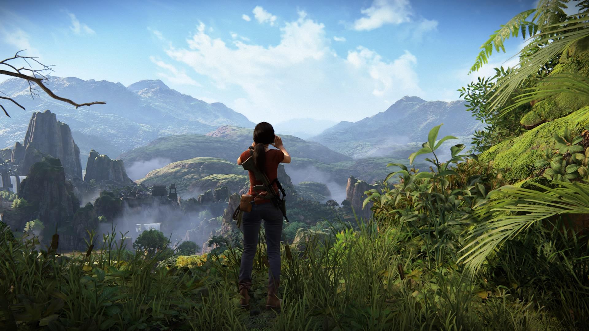 1920x1080 Uncharted The Lost Legacy Uncharted Video Games Landscape Chloe Frazer Video Game Girls Video Game C Wallpaper:1920x1080