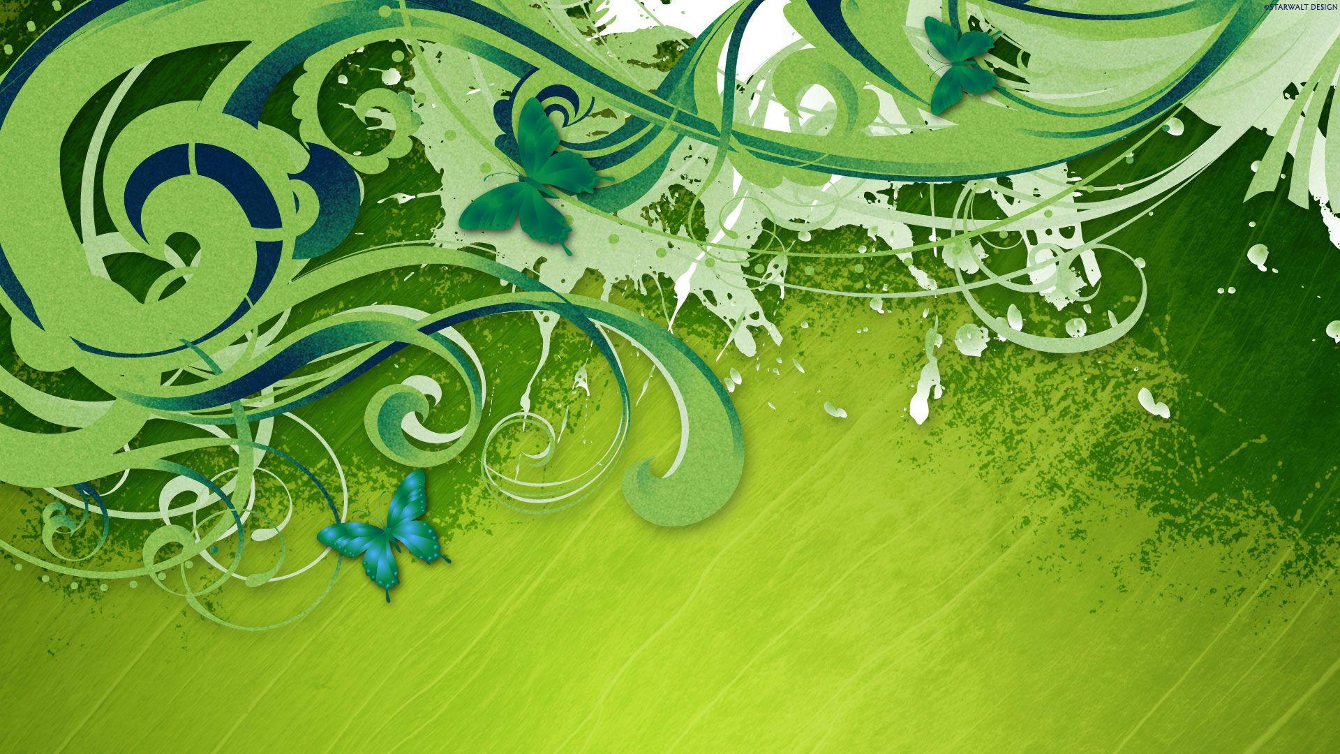 1920x1080 Green Wallpaper HD